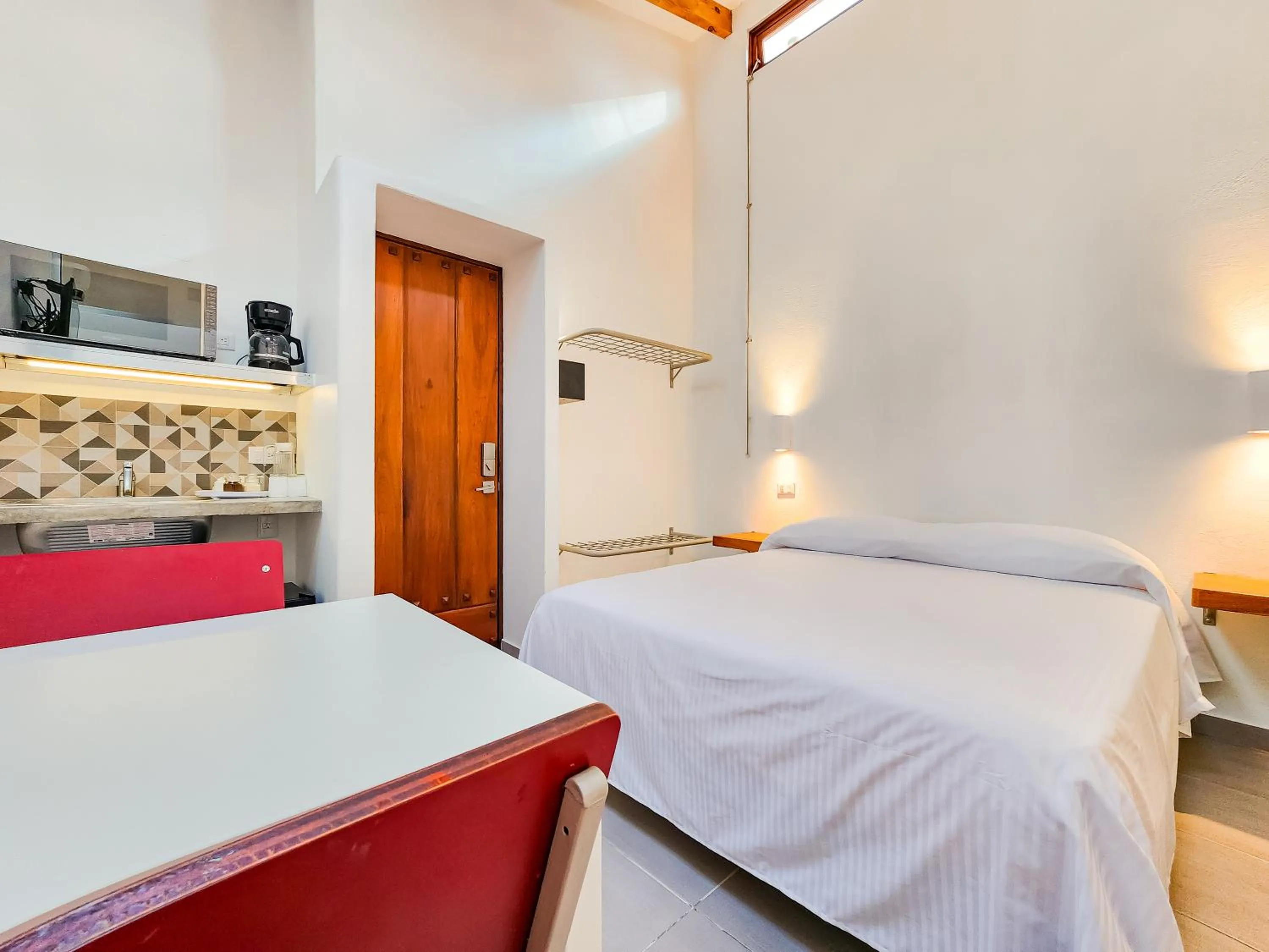 Bed in Niebla Suites