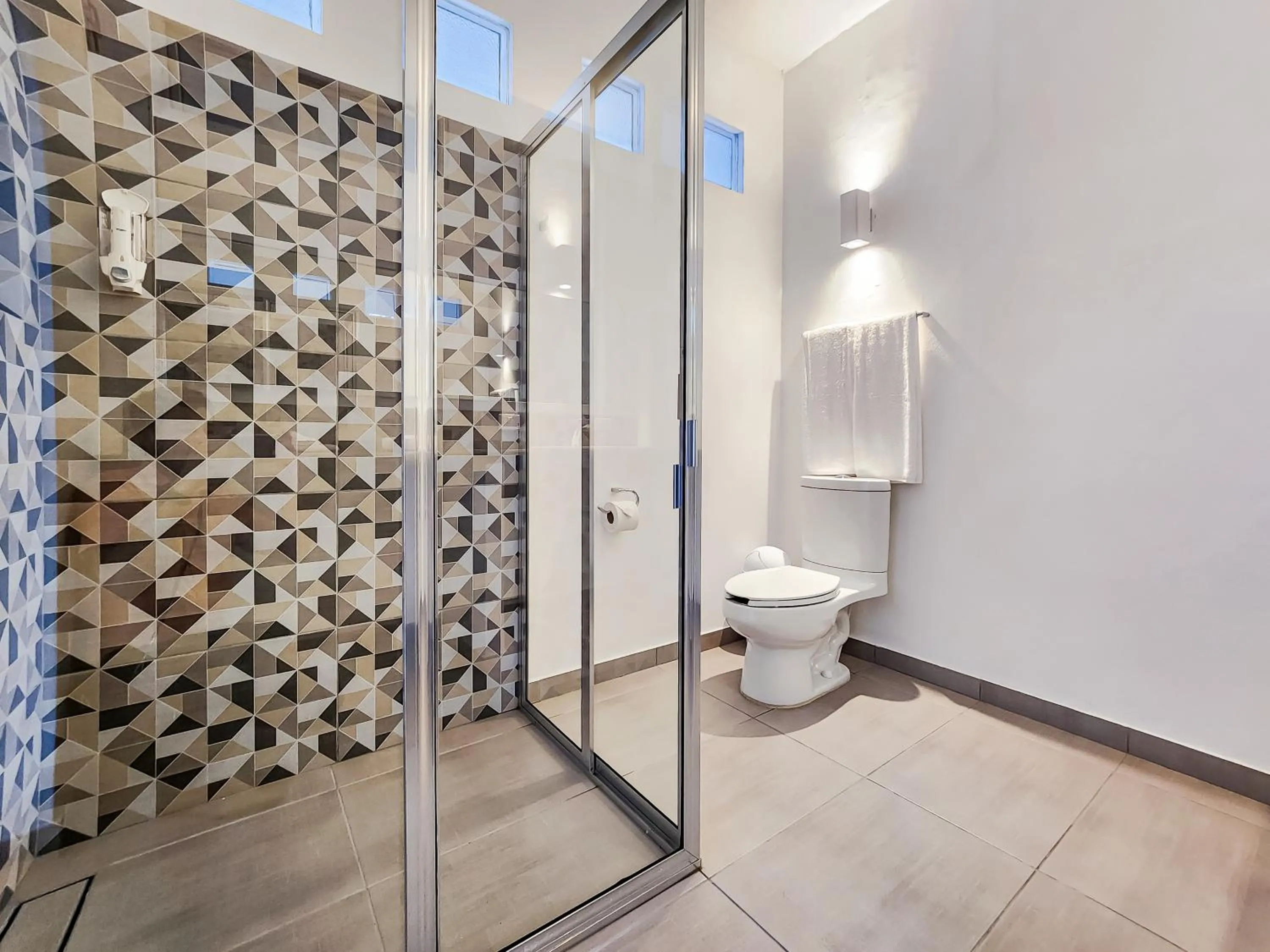 Shower in Niebla Suites