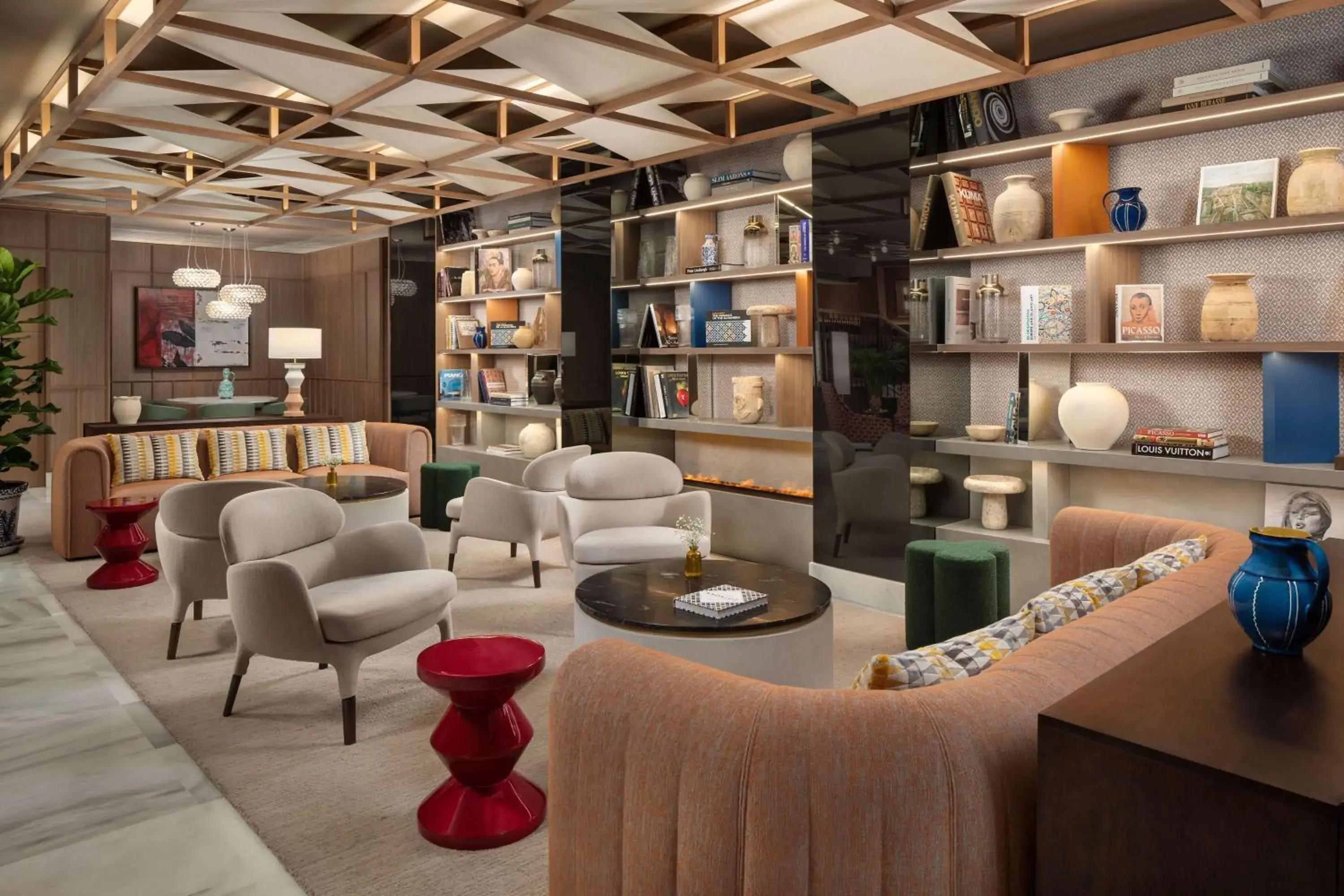 Lobby or reception in NH Collection Victoria Lobby or reception in NH Collection Victoria