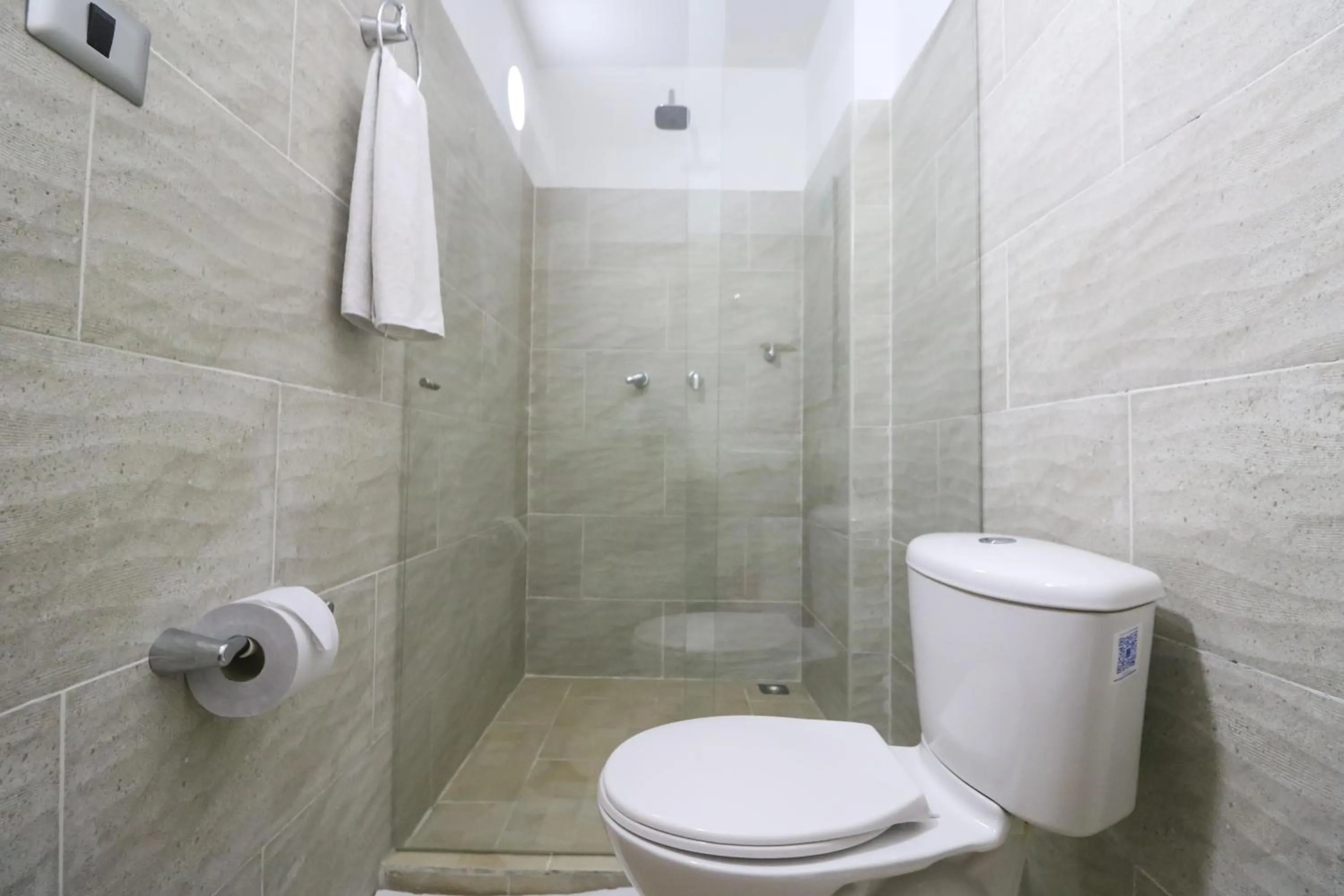 Shower in Hotel Boutique Estadio