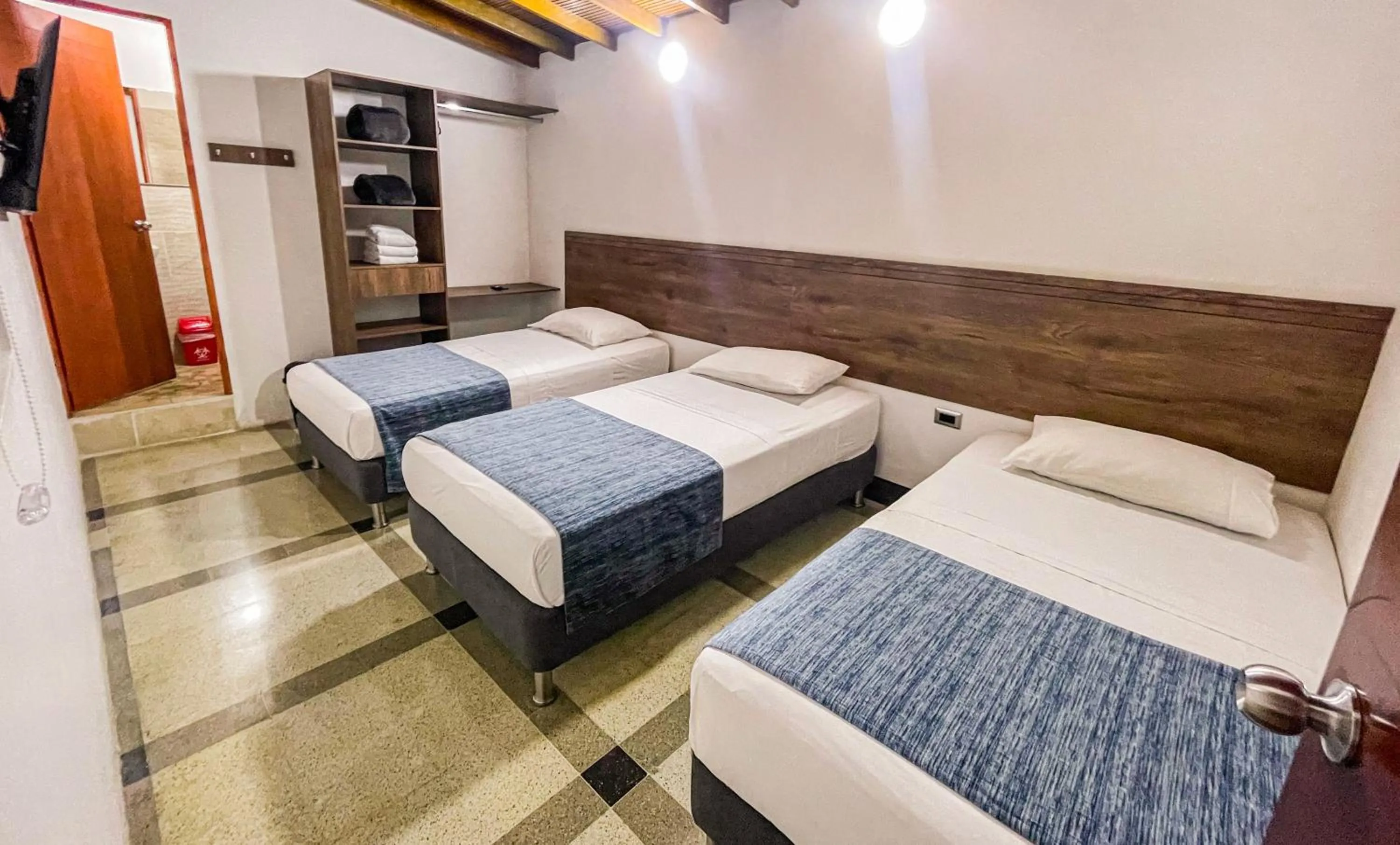 Bed in Hotel Boutique Estadio