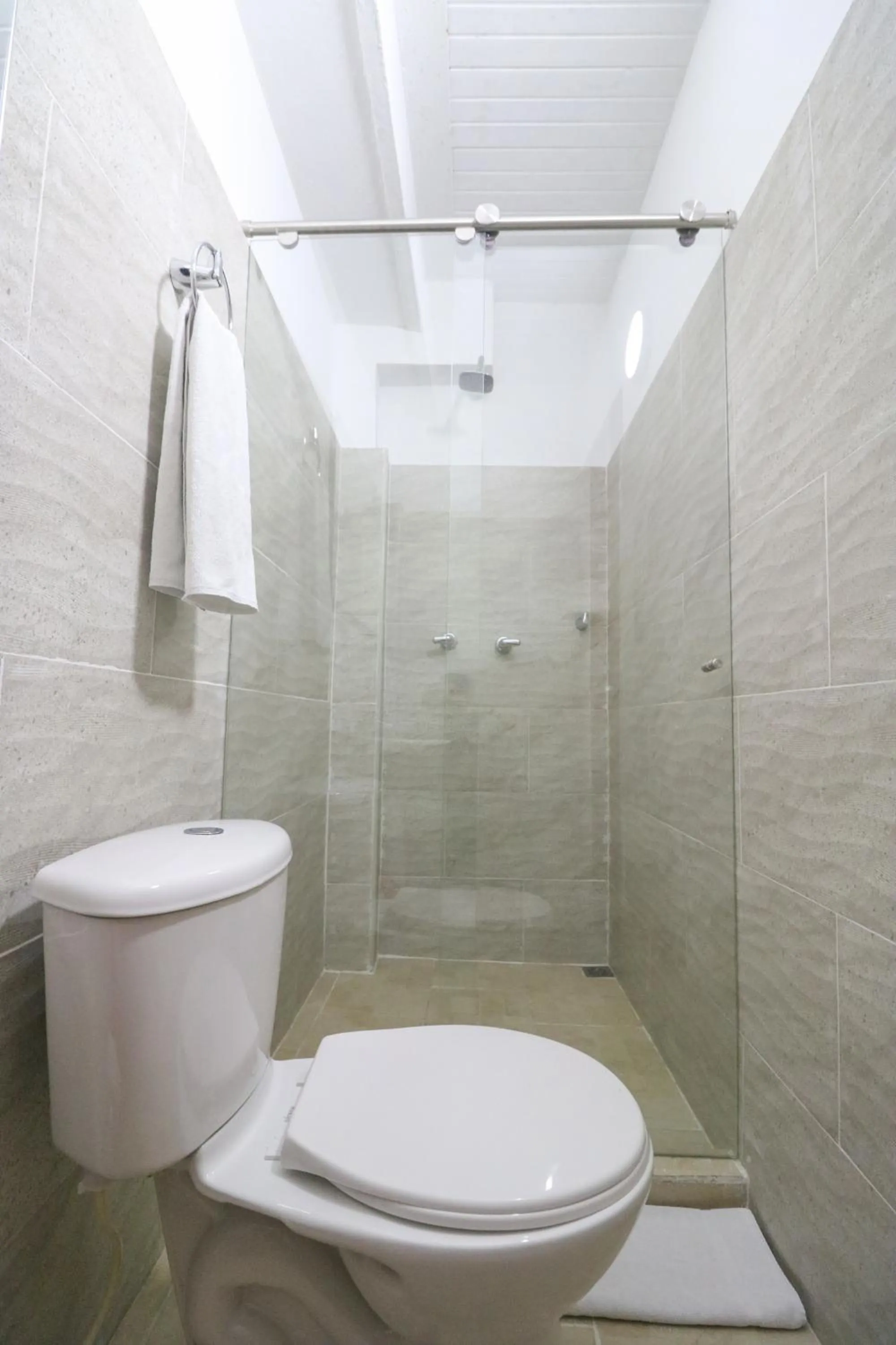 Shower in Hotel Boutique Estadio