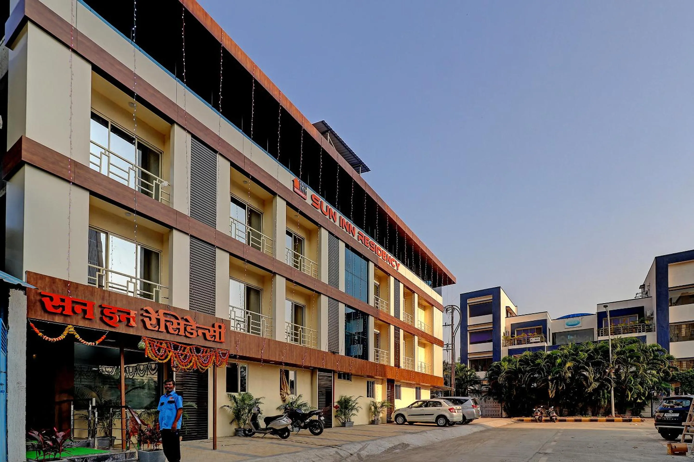 Property building in Sun Inn Residency Rabale