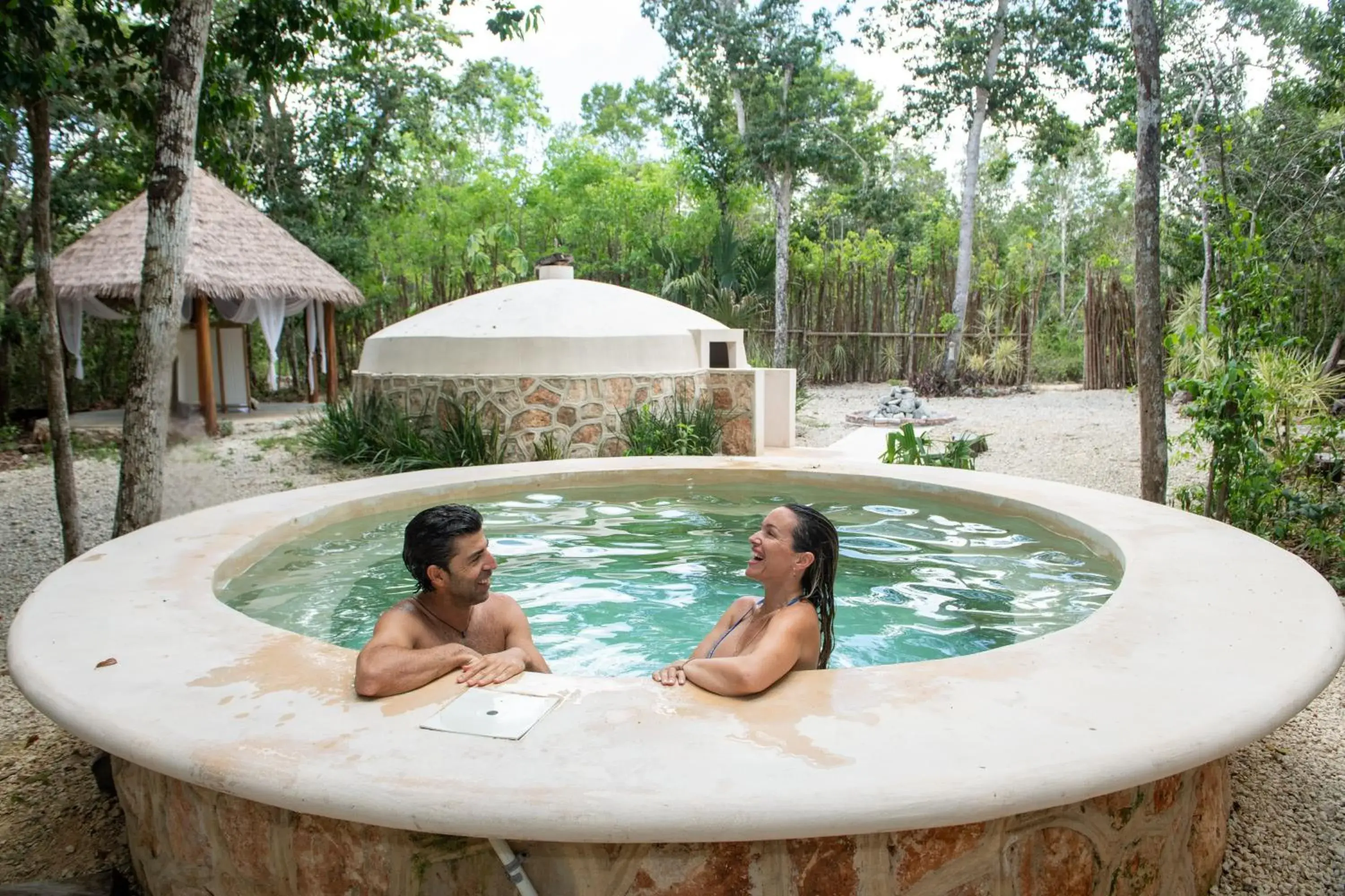 Swimming pool in Alma Maya Resort - Riviera Maya Swimming pool in Alma Maya Resort - Riviera Maya