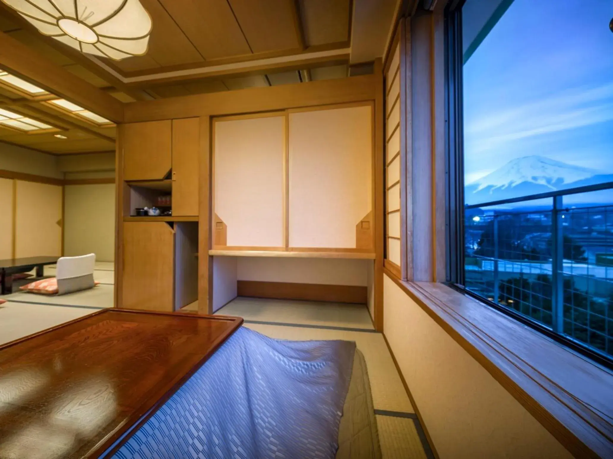 View (from property/room), Bed in Kaneyamaen View (from property/room), Bed in Kaneyamaen