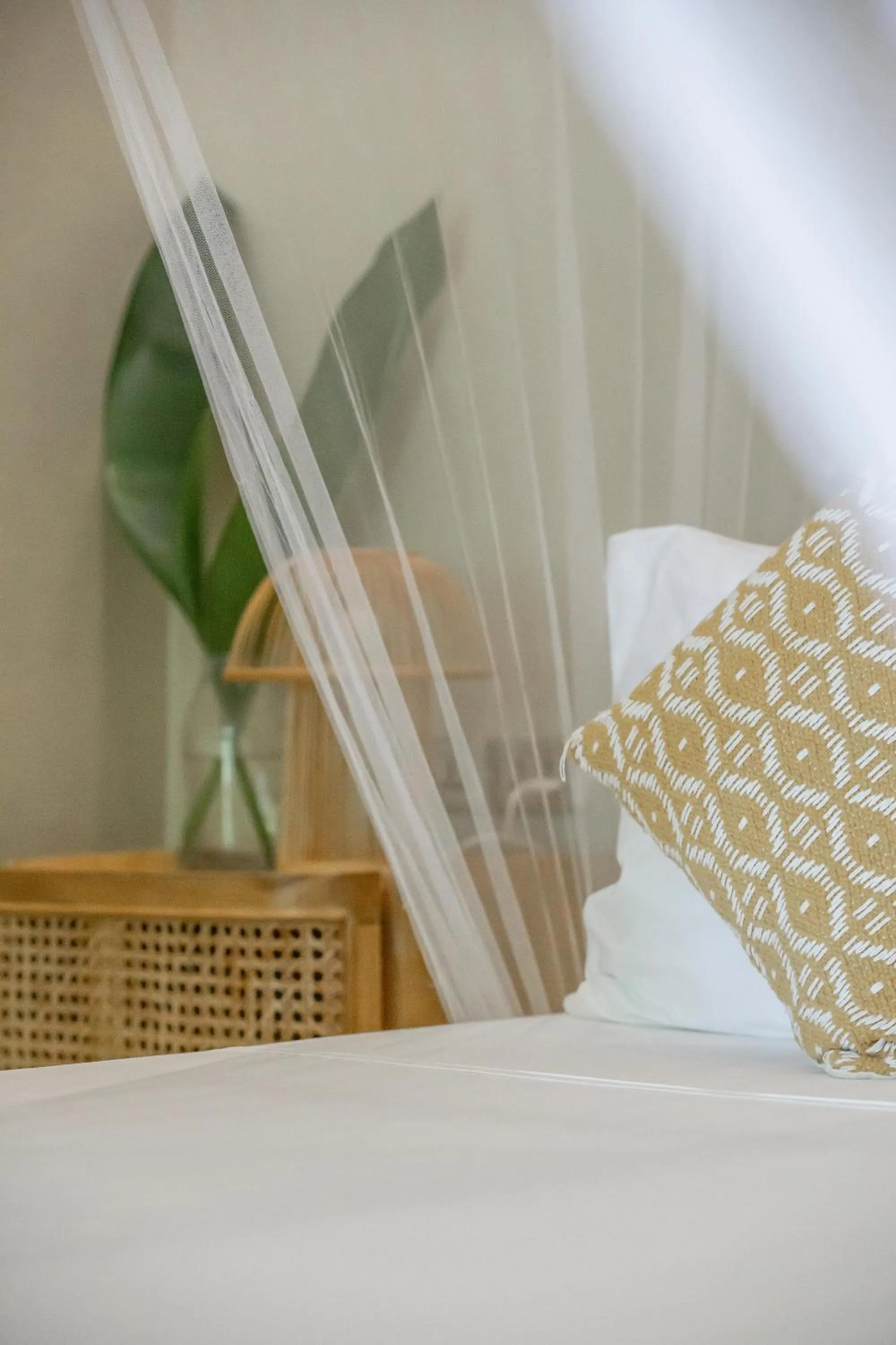 Bed in The Beach House Ocam Ocam