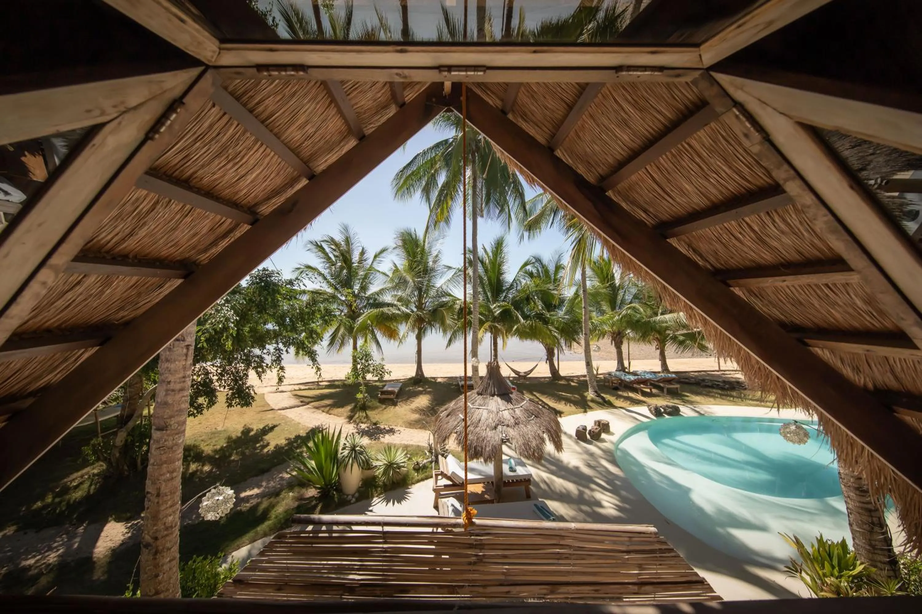 Natural landscape in The Beach House Ocam Ocam