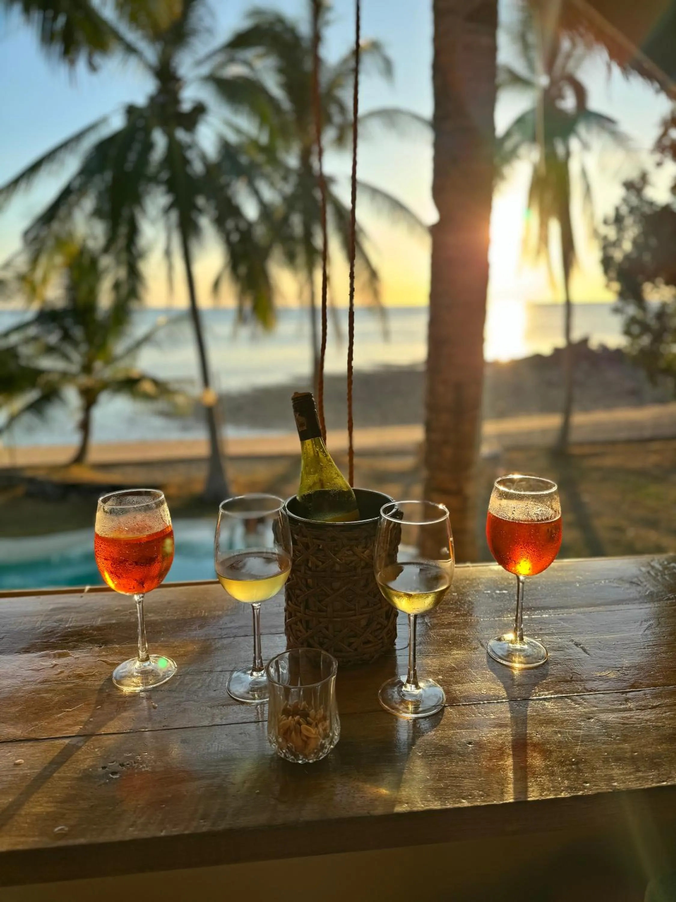 Natural landscape in The Beach House Ocam Ocam