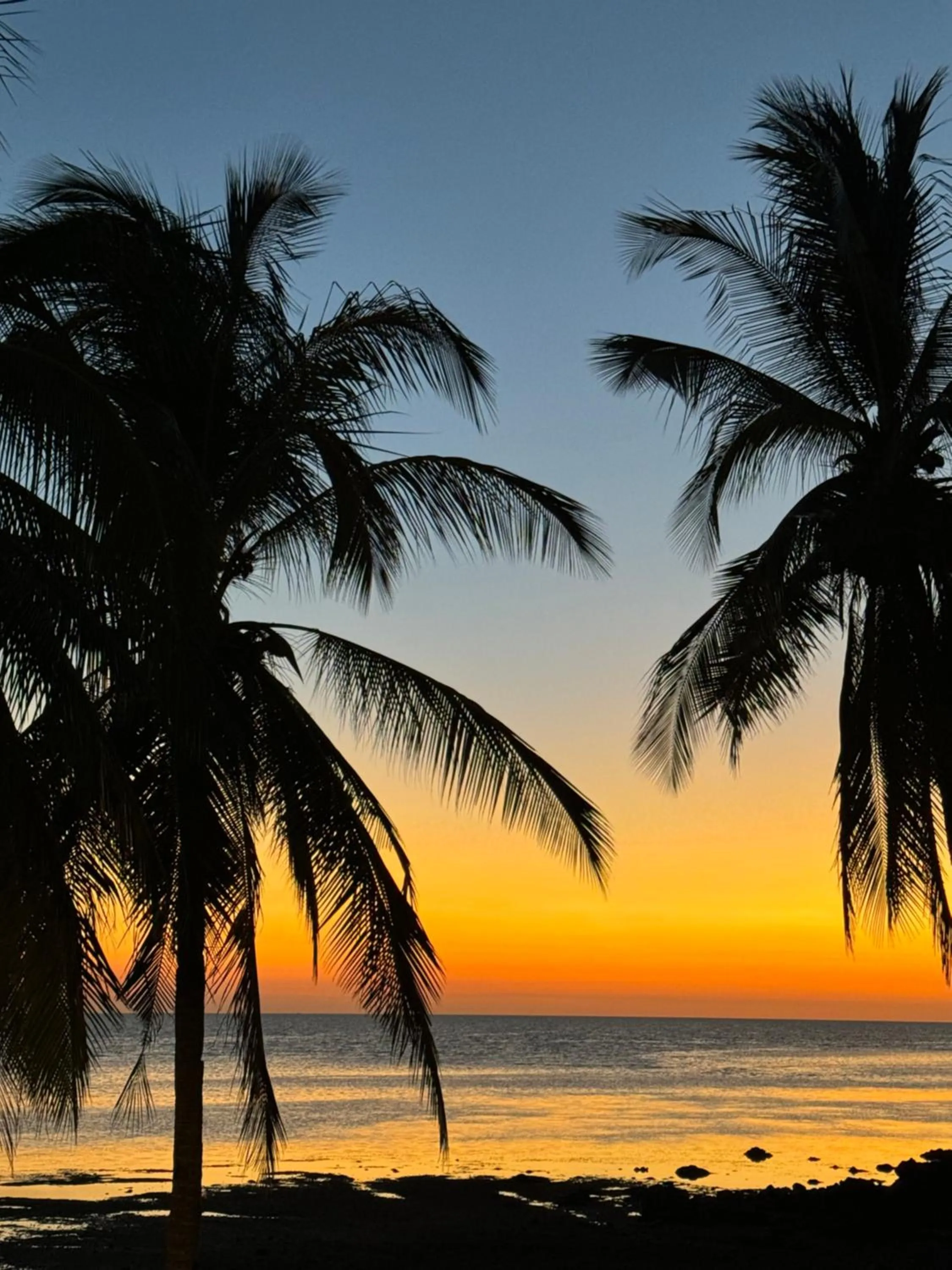 Natural landscape in The Beach House Ocam Ocam