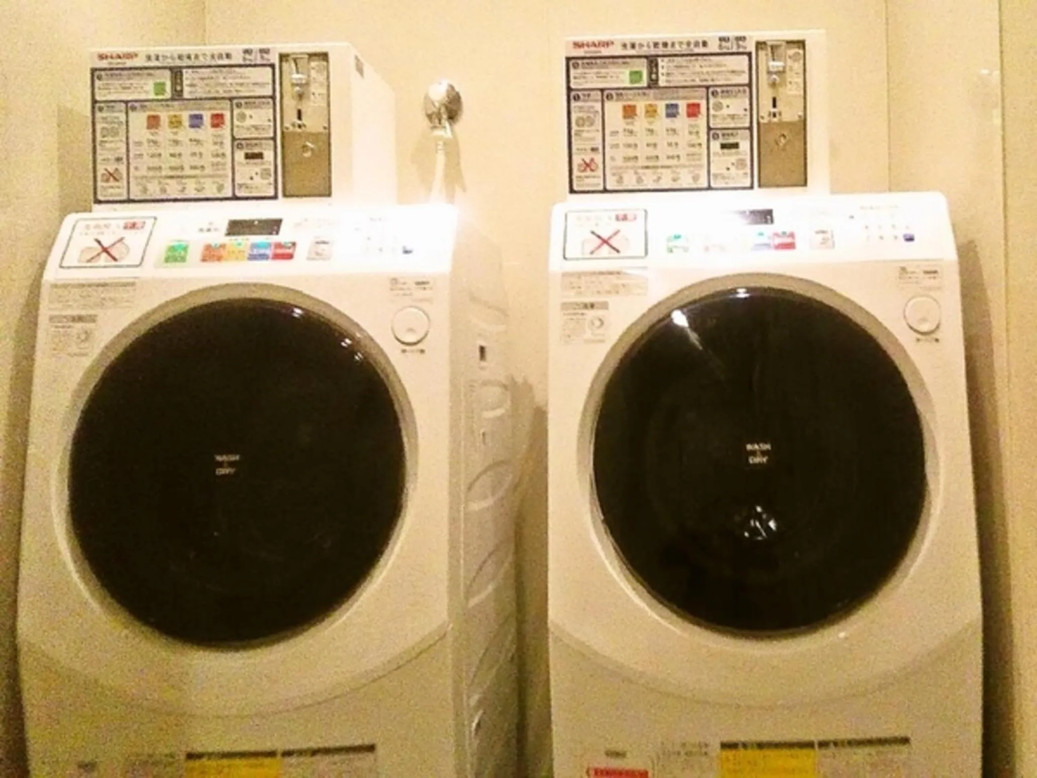washing machine in HOTEL GLAN Y's KUMAGAYAEKIMAE premier