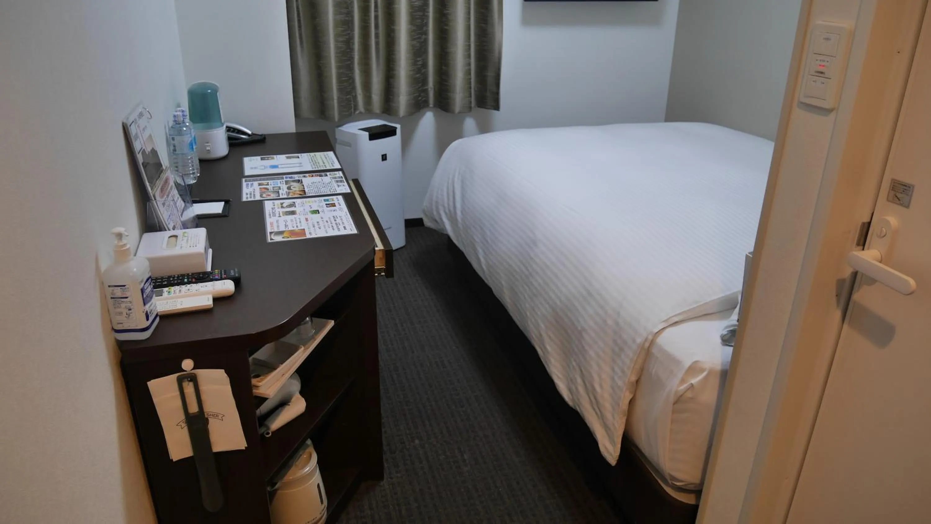 Bed in HOTEL GLAN Y's KUMAGAYAEKIMAE premier