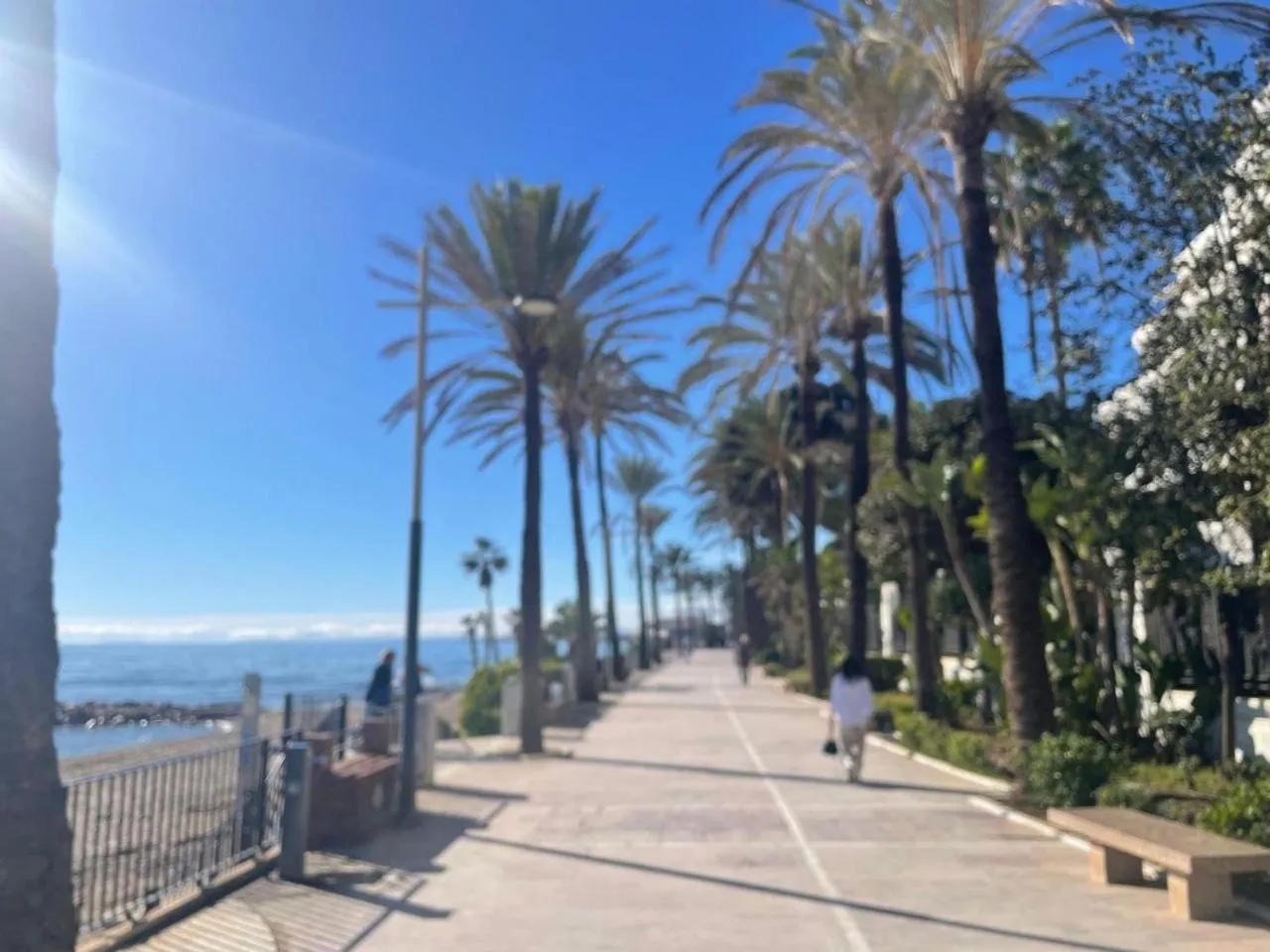 Beach in Hostal Paco Marbella