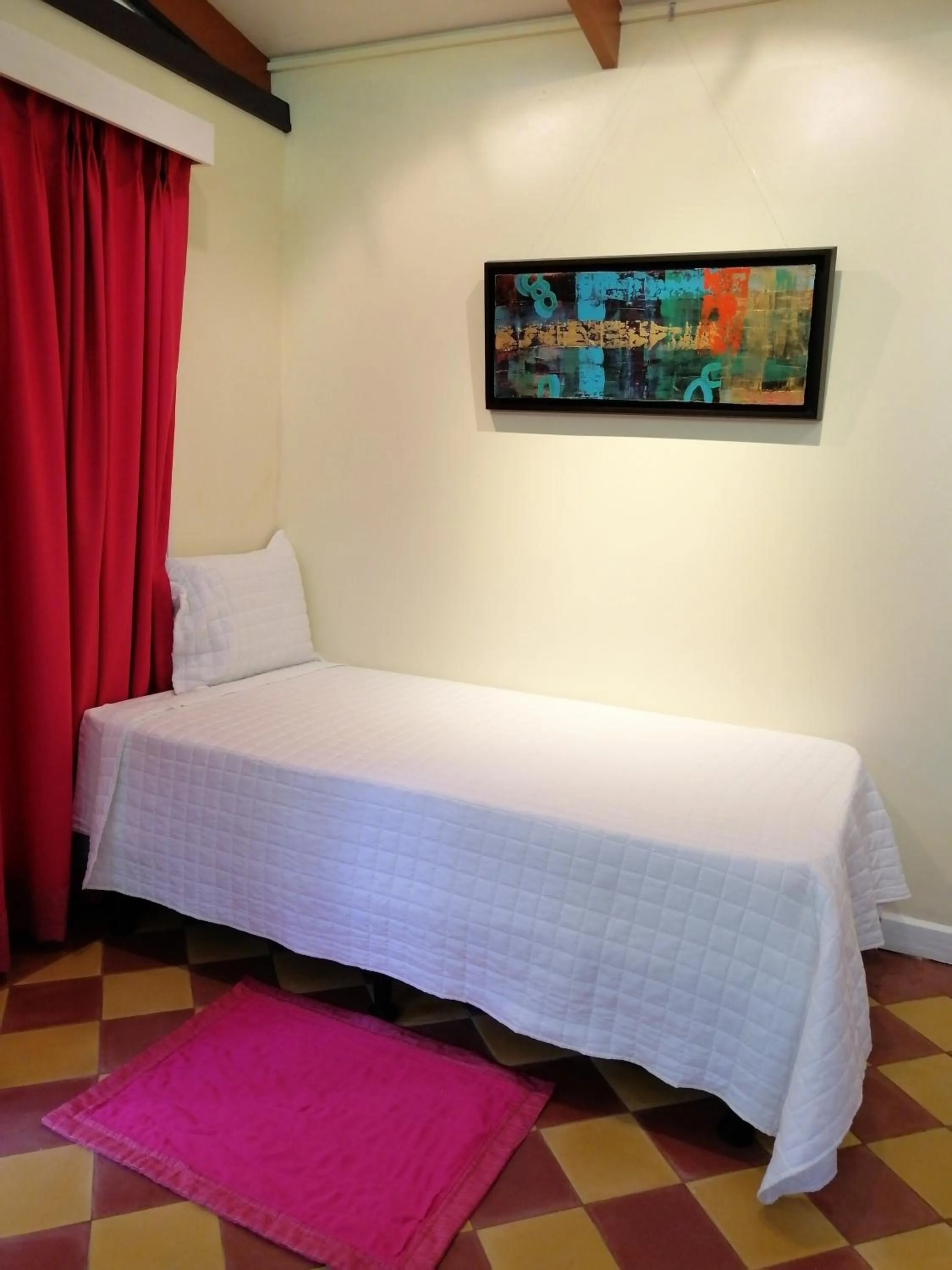 Bed in Chirripo Art Hotel