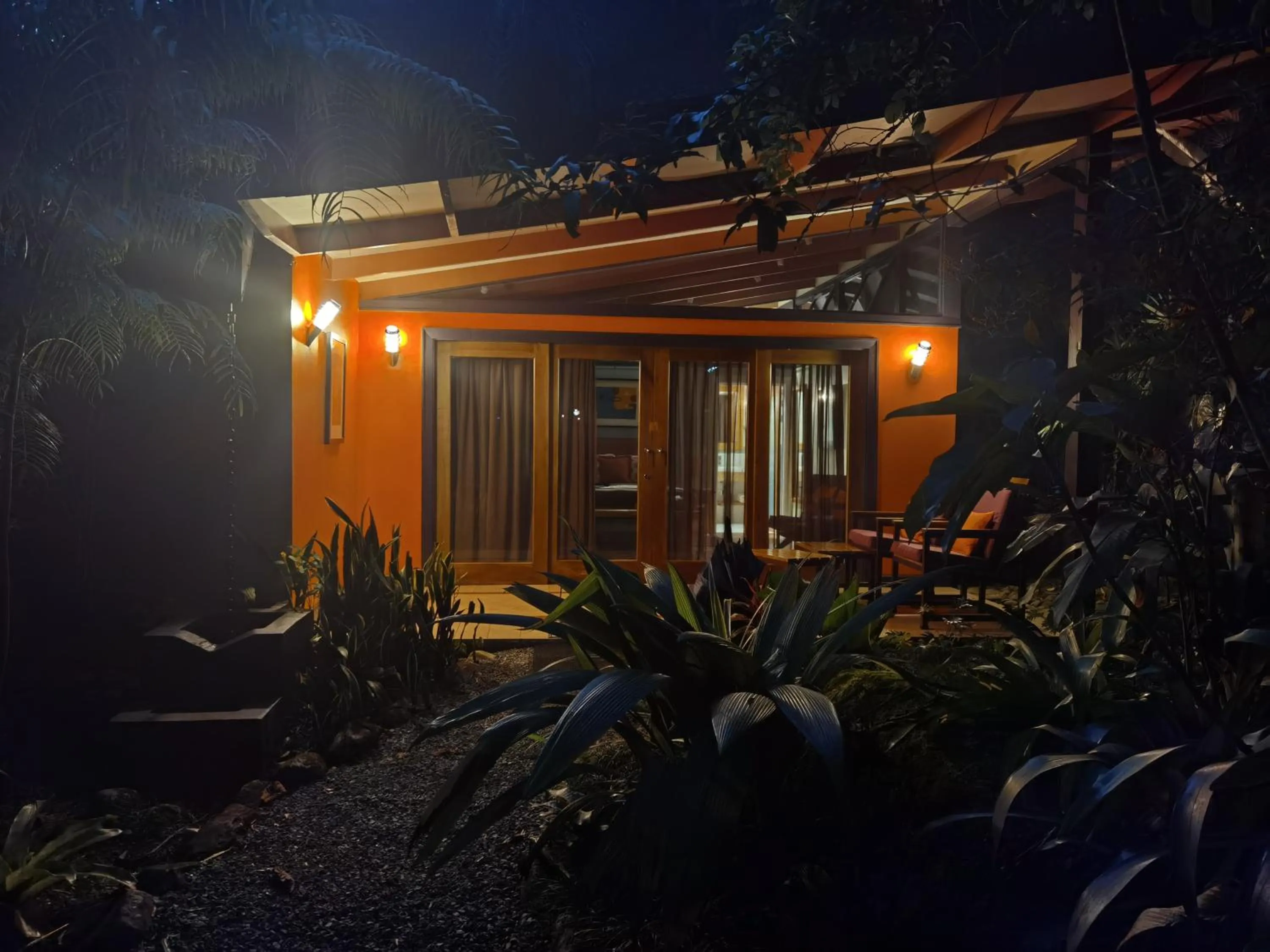 Patio in Chirripo Art Hotel