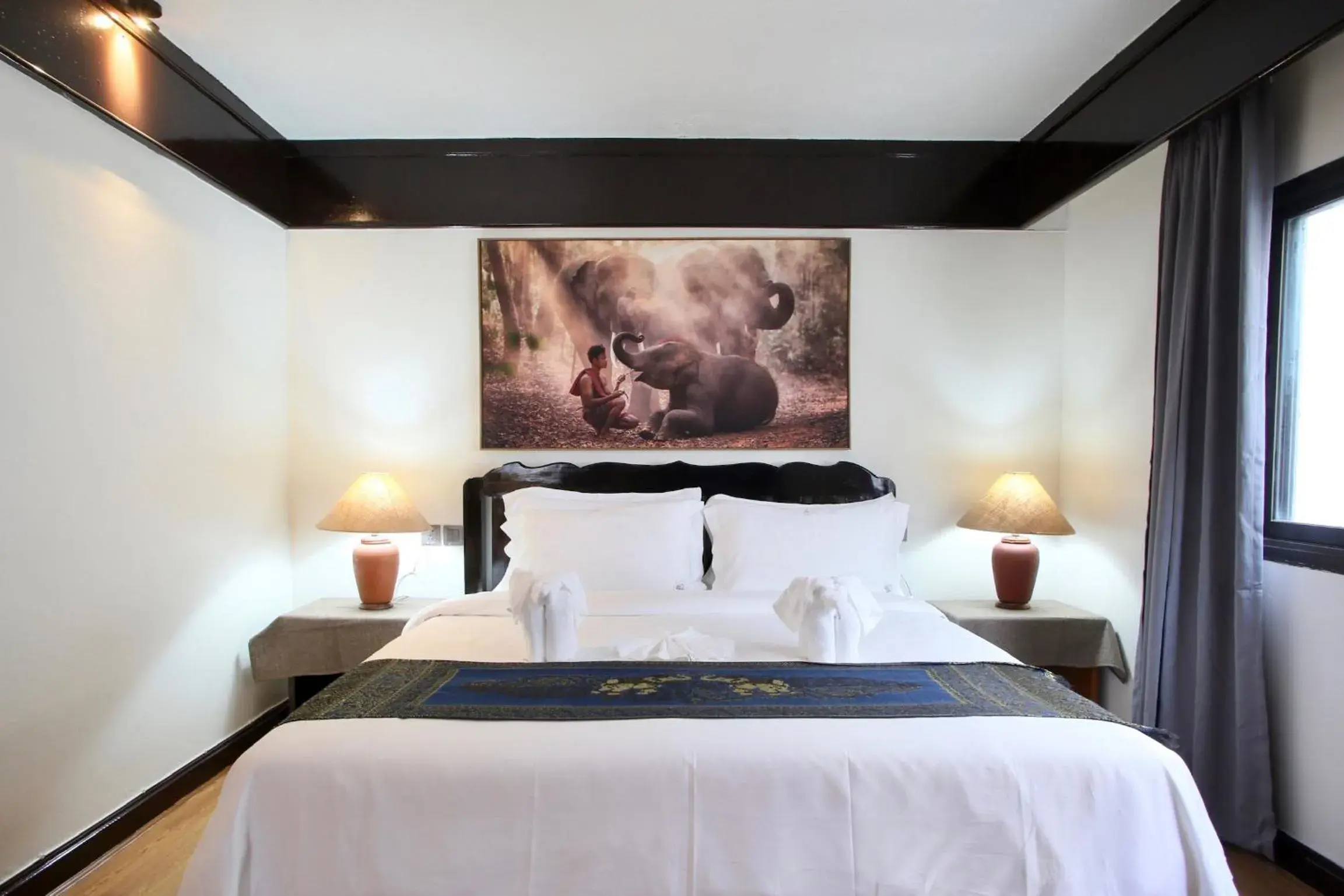 Bed in Thapaeplacehotel Bed in Thapaeplacehotel