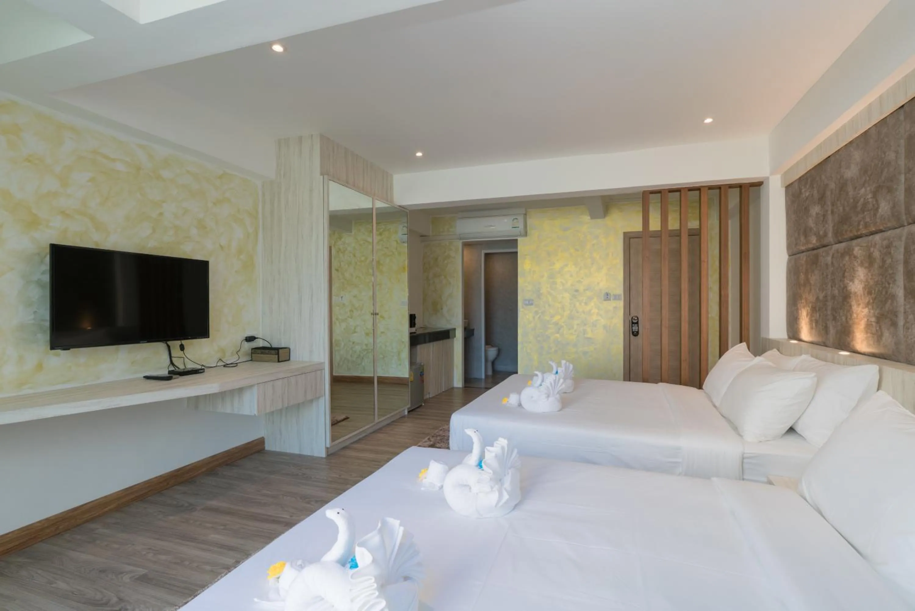 Property building, Bed in Destination Patong