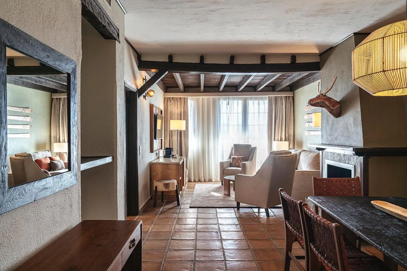 Living room in Vincci Selección Rumaykiyya