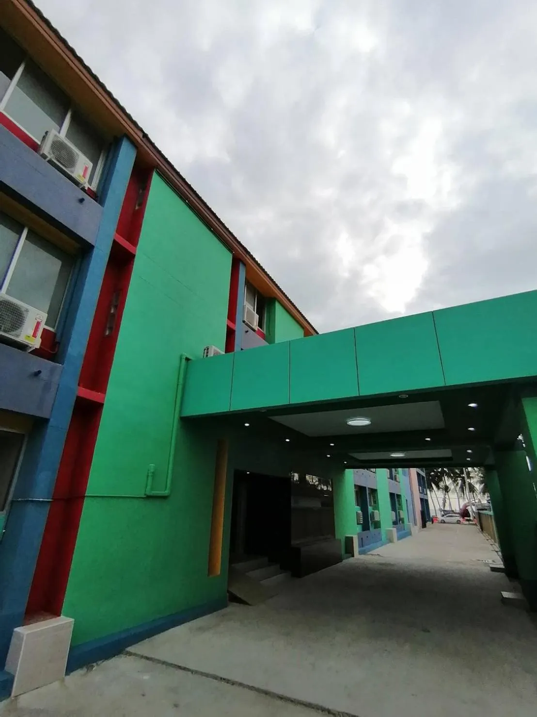 Property building in The Sea Bangsaen Hotel