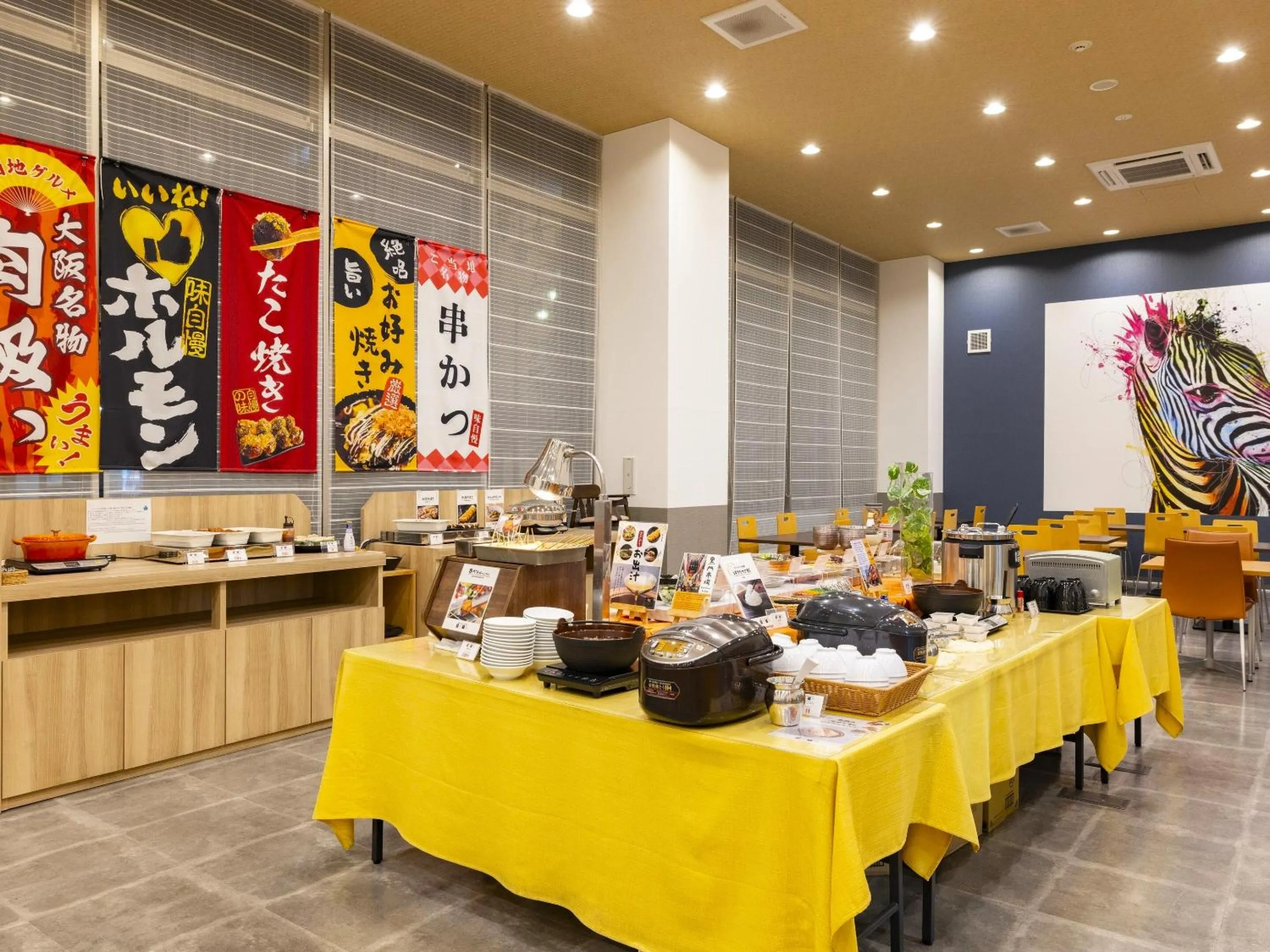 Buffet breakfast in KOKO HOTEL Osaka Shinsekai - formerly Hotel Wing Premium Osaka Shinsekai