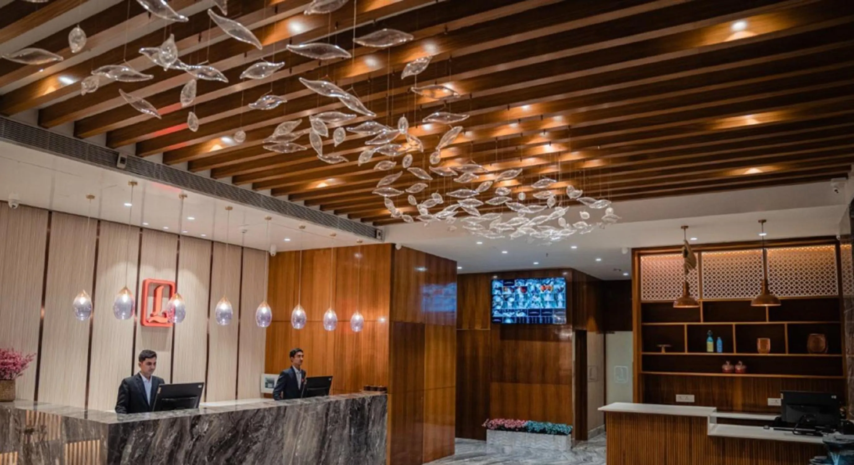 Lobby or reception in Lords Inn Rajkot