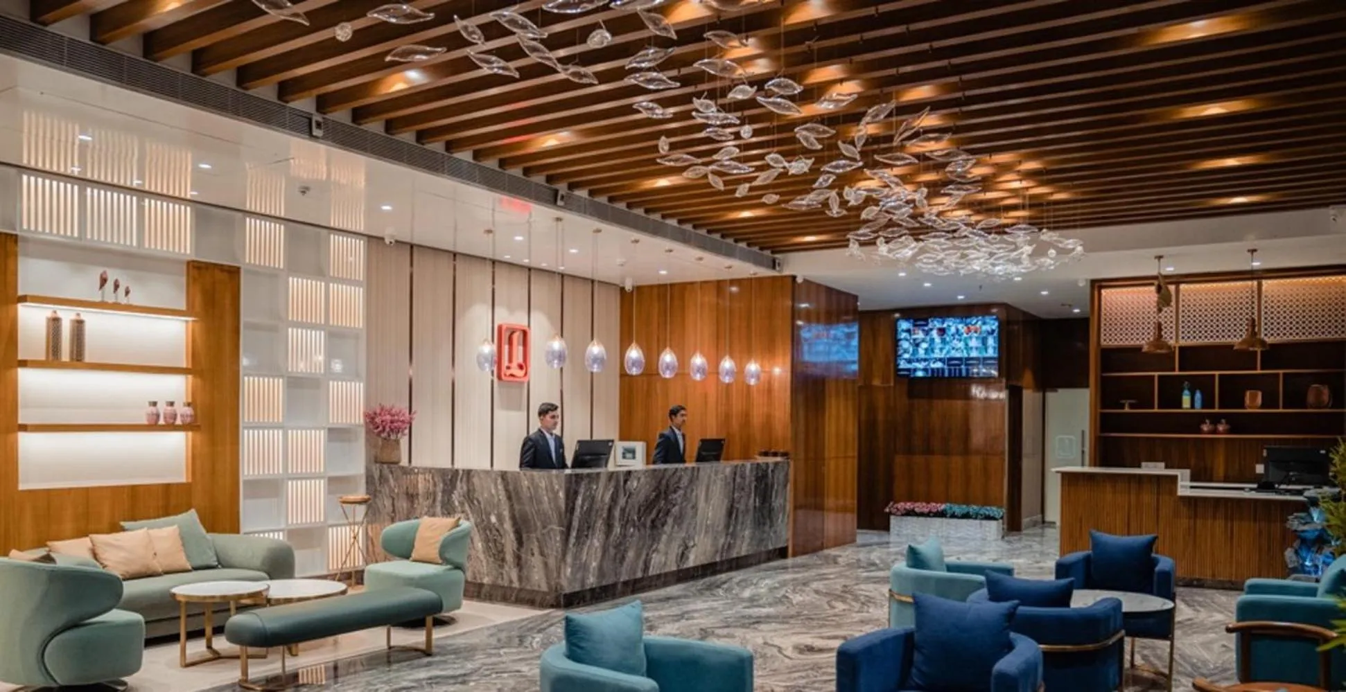 Lobby or reception in Lords Inn Rajkot