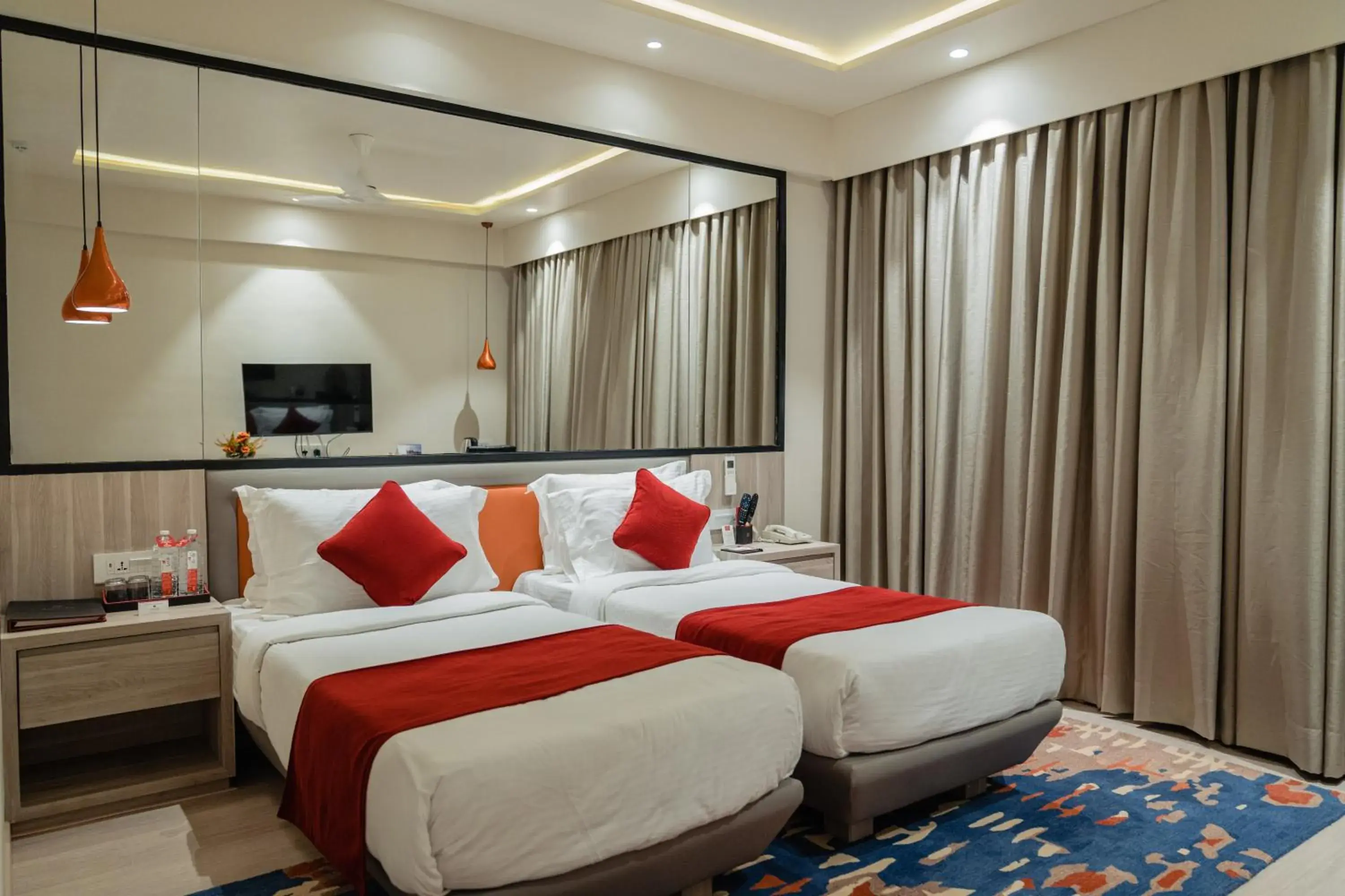 Bed in Lords Inn Rajkot Bed in Lords Inn Rajkot