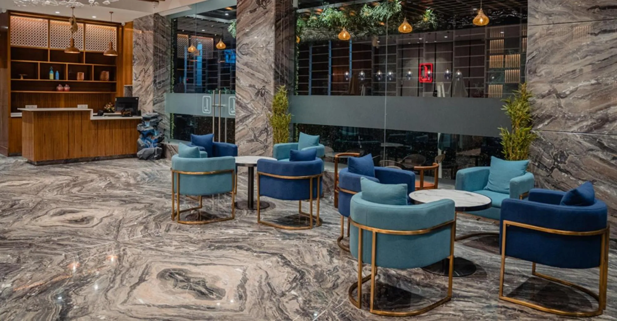 Lobby or reception in Lords Inn Rajkot