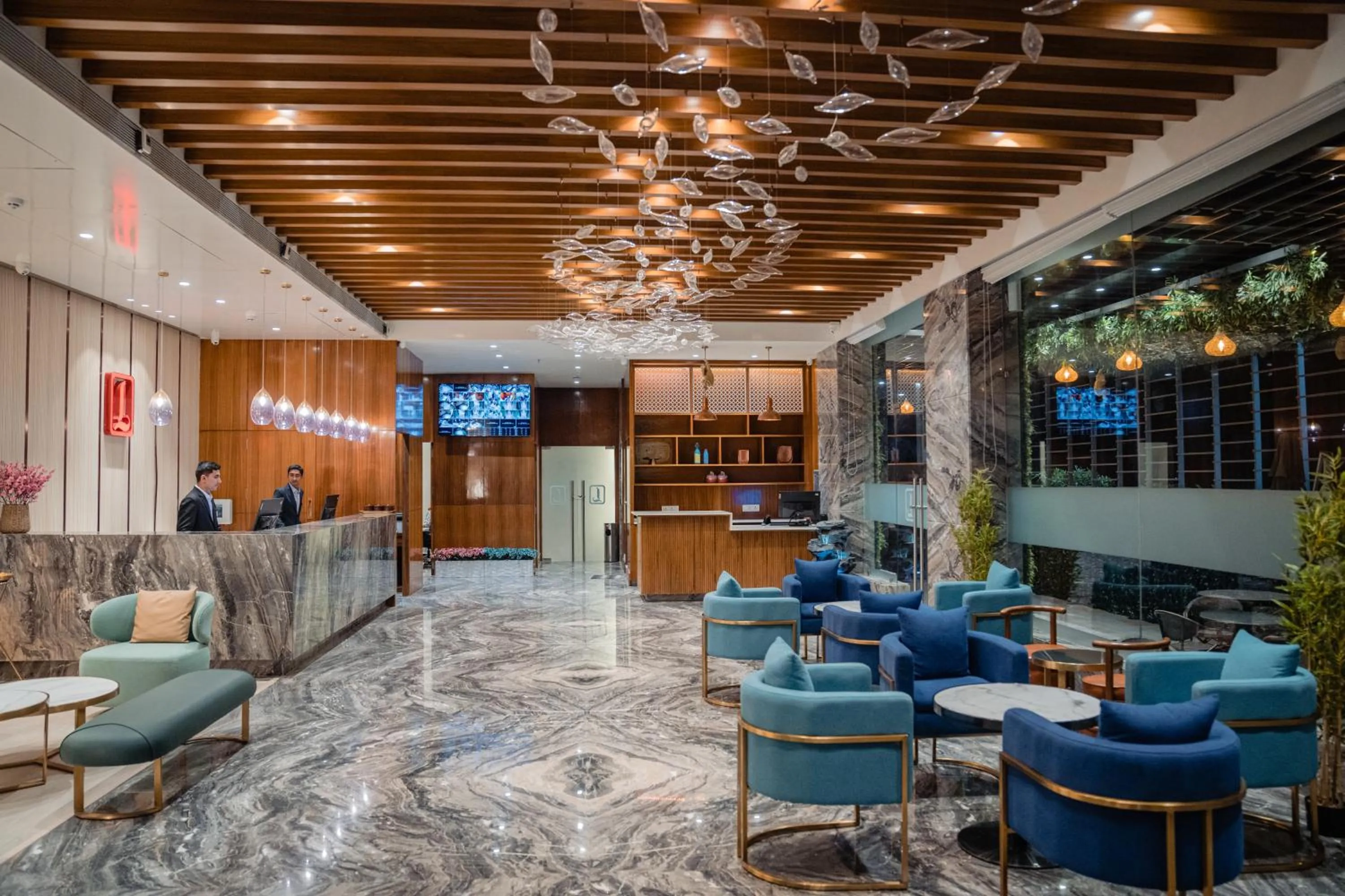 Lobby or reception in Lords Inn Rajkot