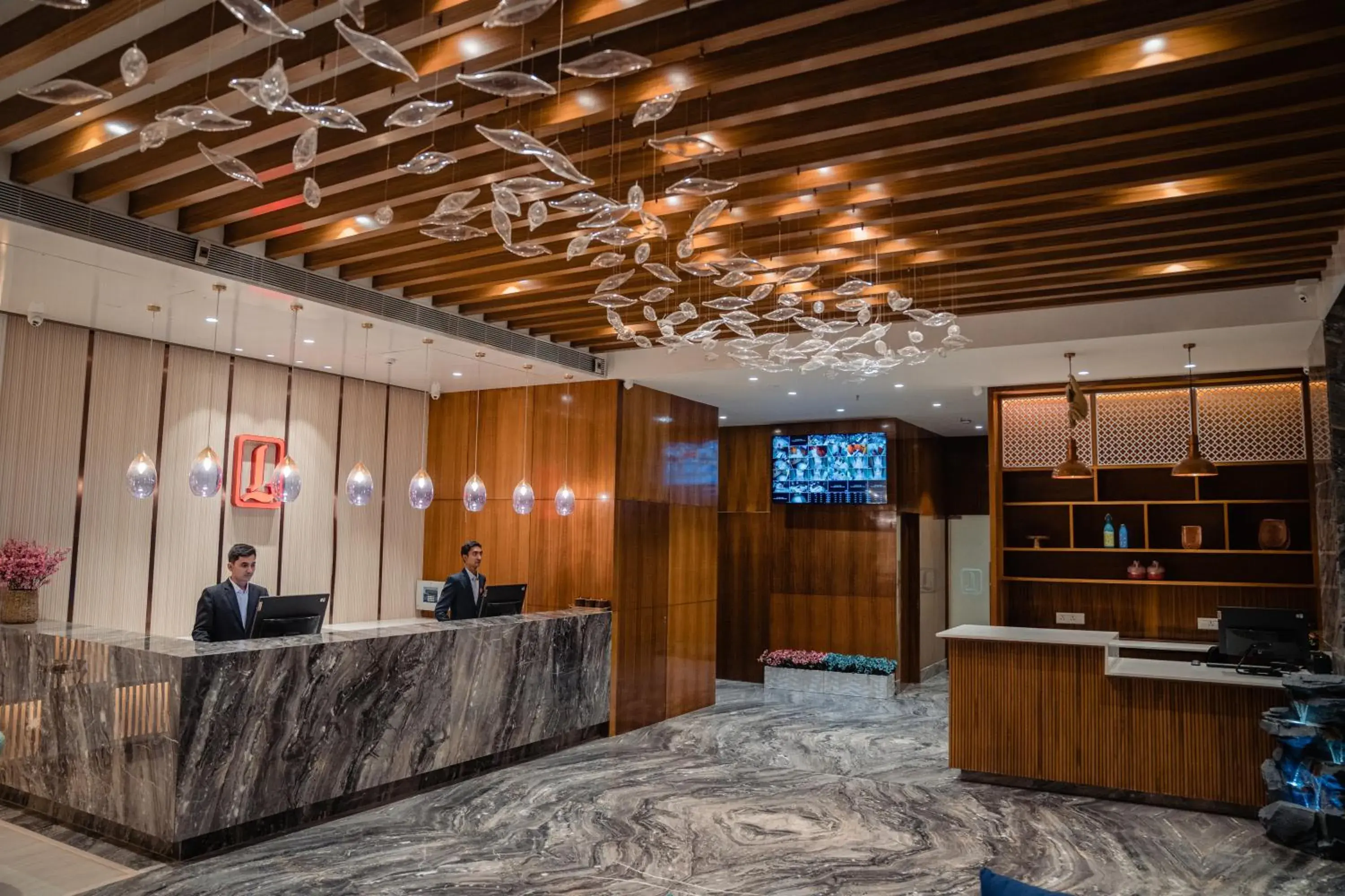 Lobby or reception in Lords Inn Rajkot Lobby or reception in Lords Inn Rajkot