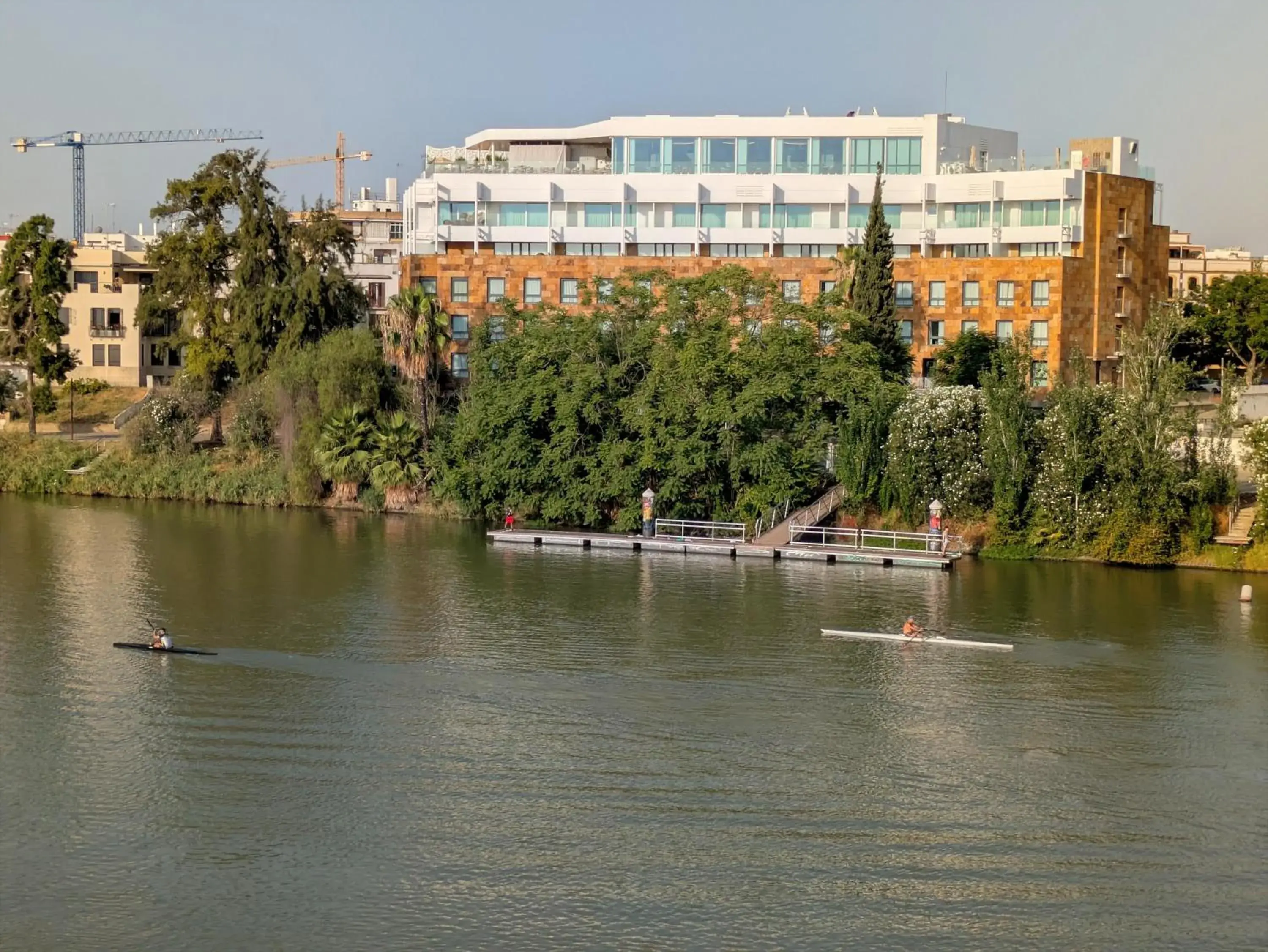 Property building in Ribera de Triana Hotel Property building in Ribera de Triana Hotel