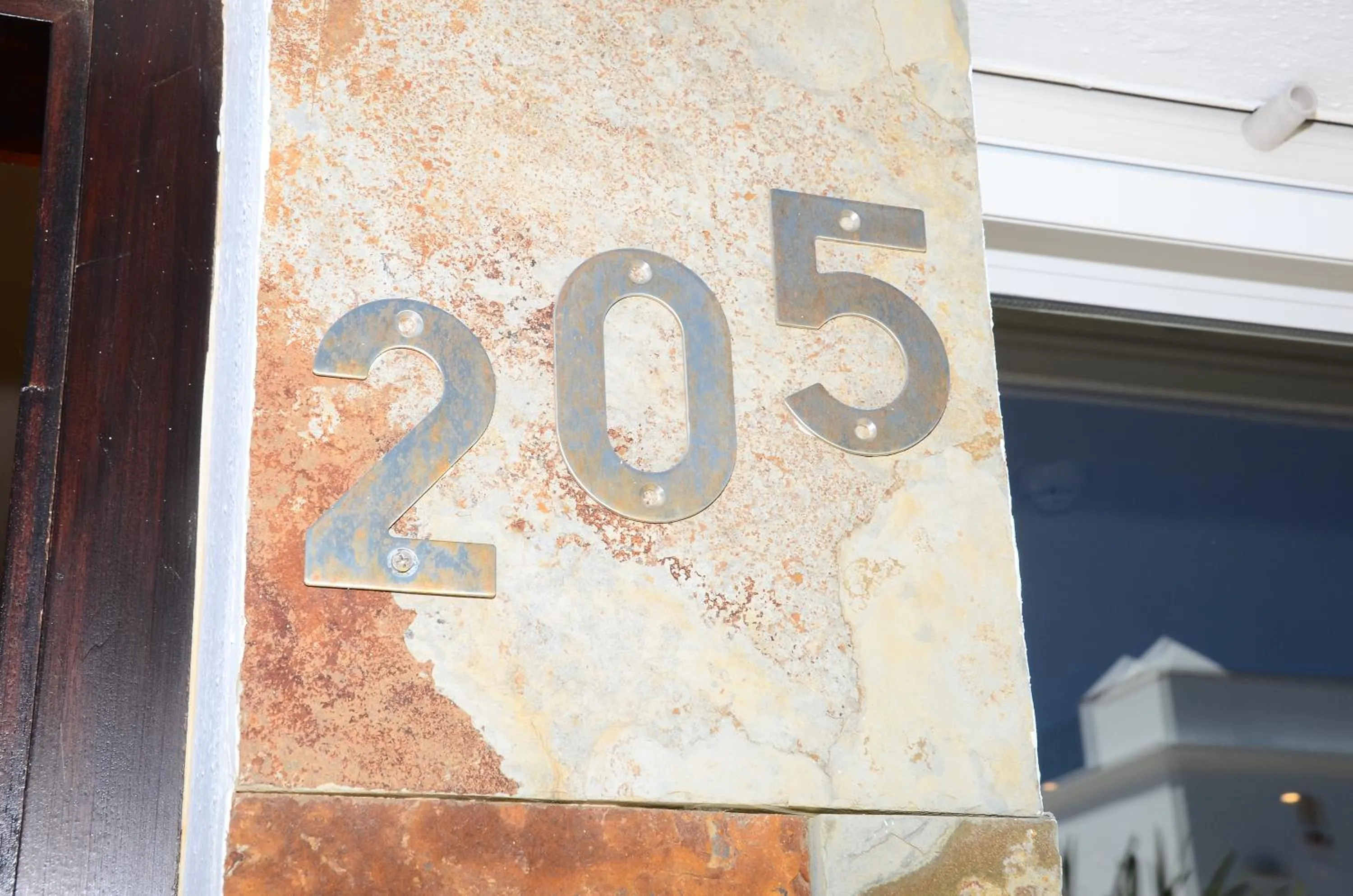 Decorative detail in Apartamentos Piedramar