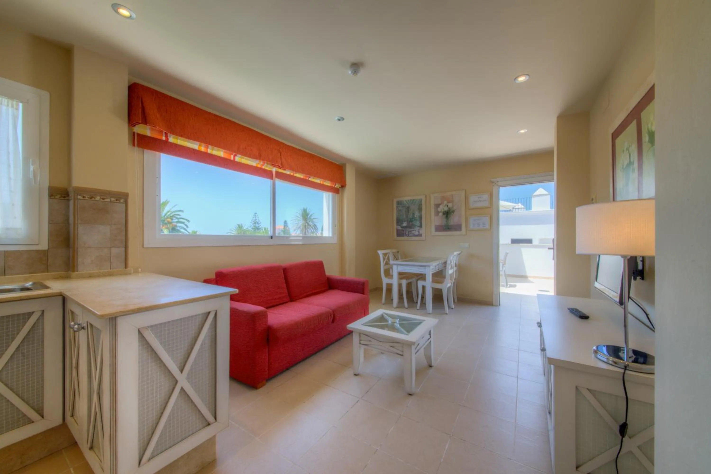 Living room in Apartamentos Piedramar