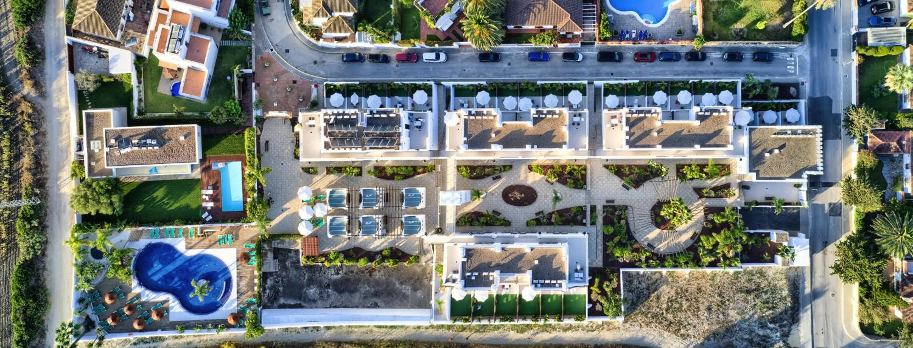 Bird's eye view in Apartamentos Piedramar