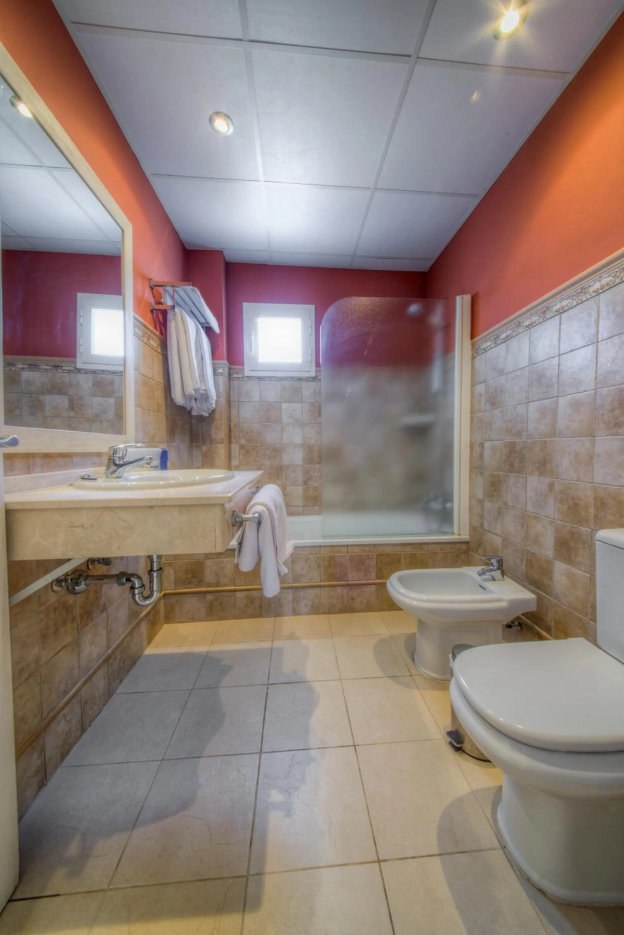 Bathroom in Apartamentos Piedramar