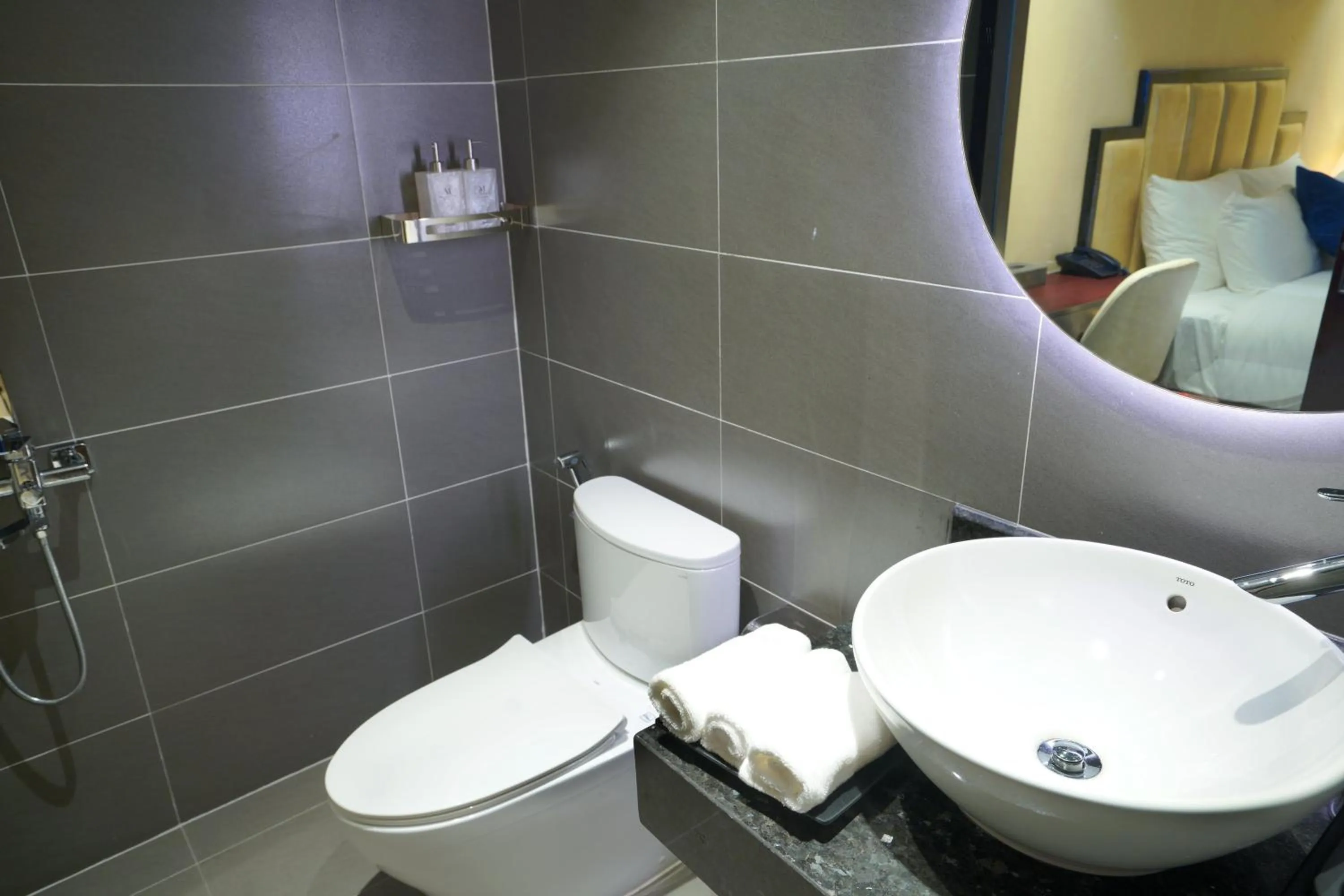 Shower in Millennium Hue Hotel