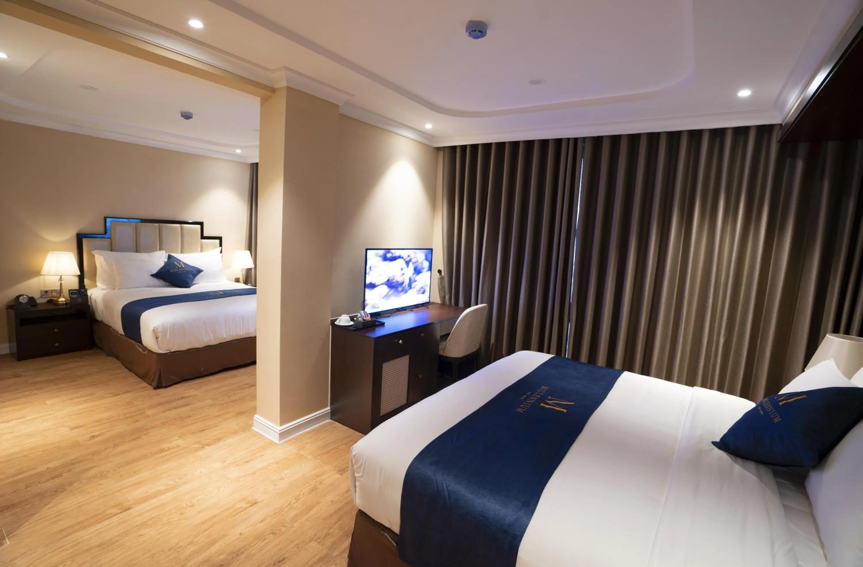 Bedroom, Bed in Millennium Hue Hotel