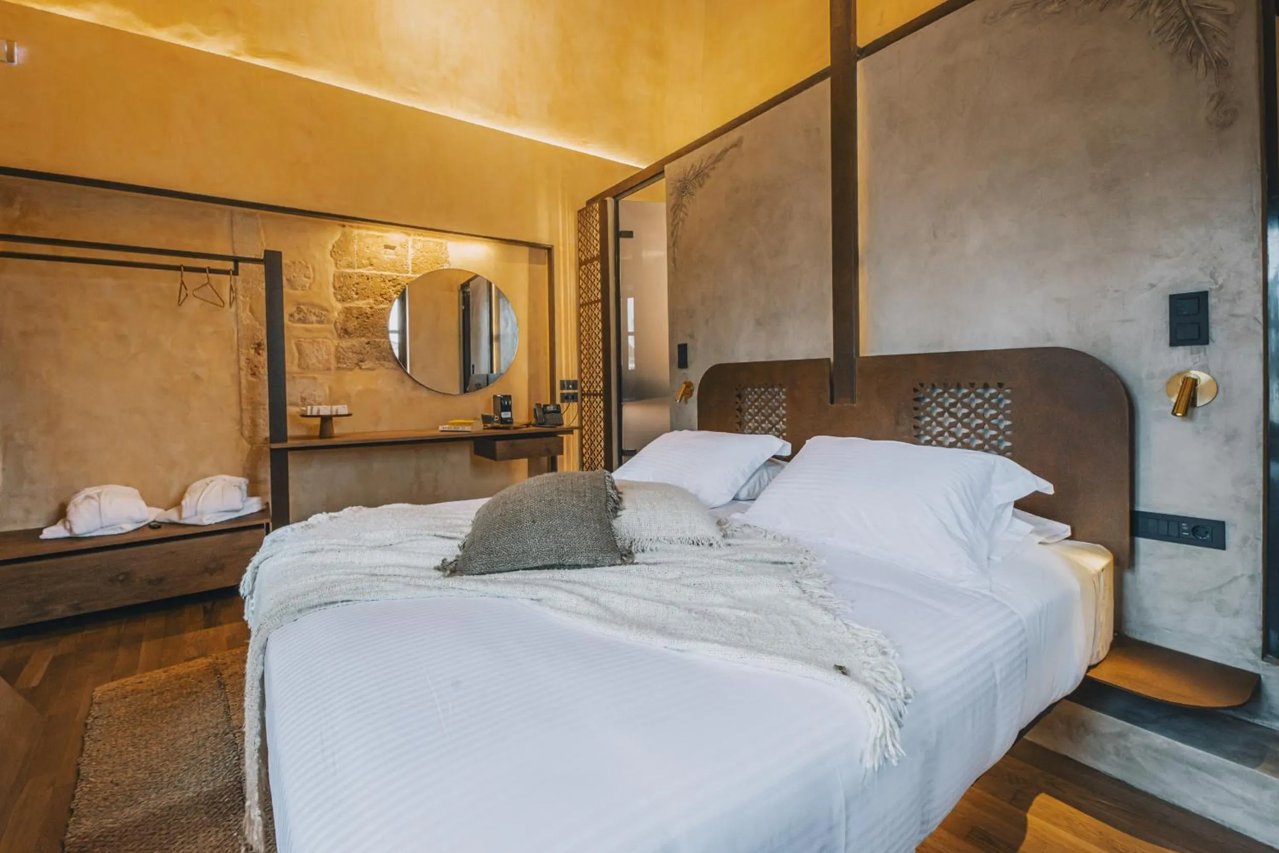 Bed in Oniros Residenza Vecchia