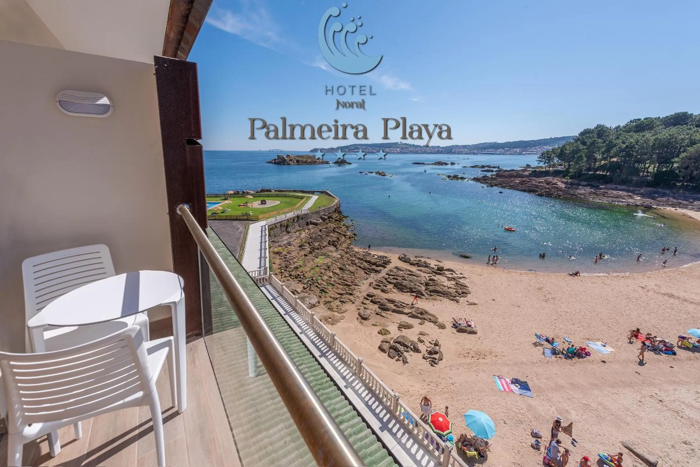 Balcony/Terrace in Hotel Norat Palmeira Playa