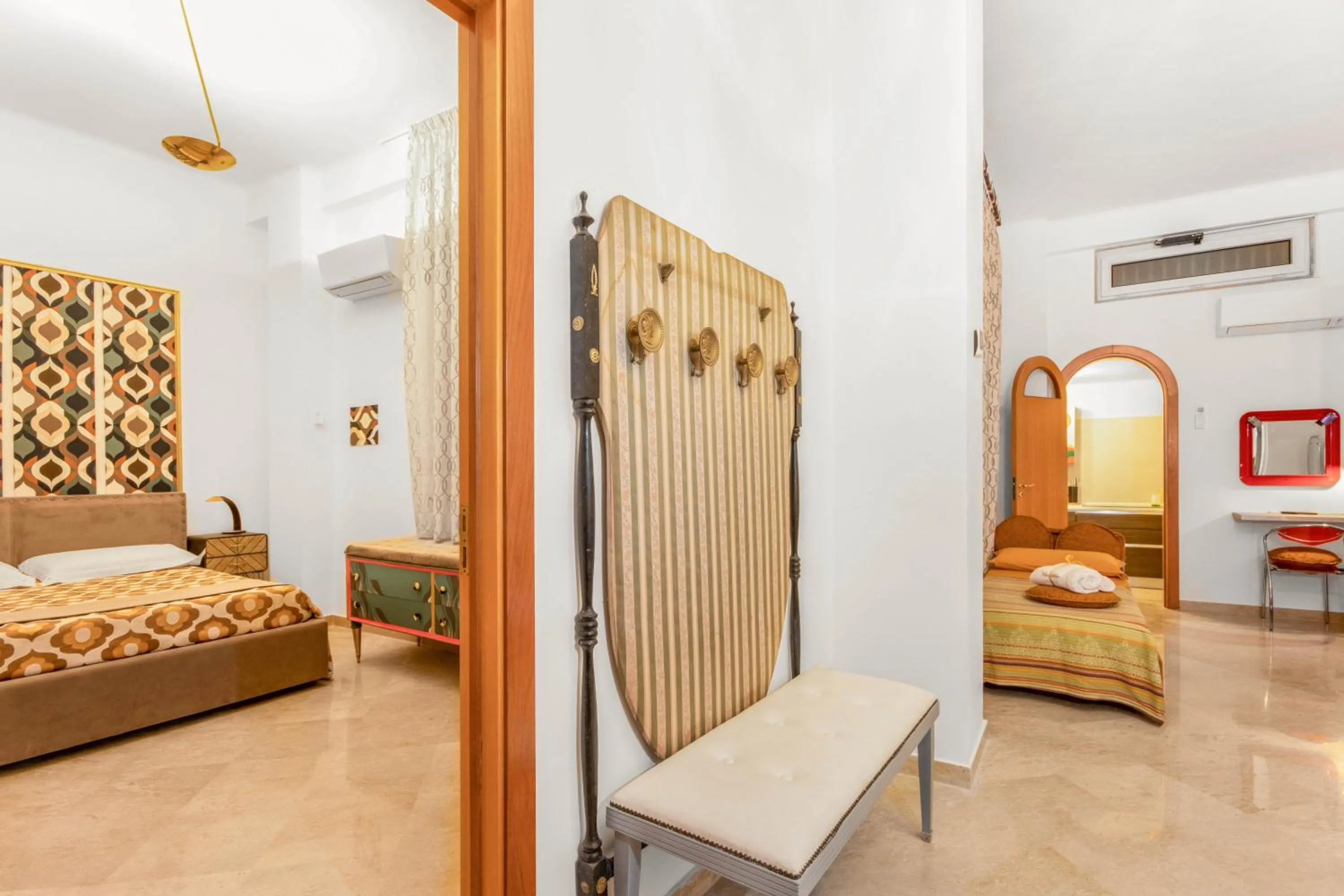 Bed in Extravacanza Oasi del Vintage