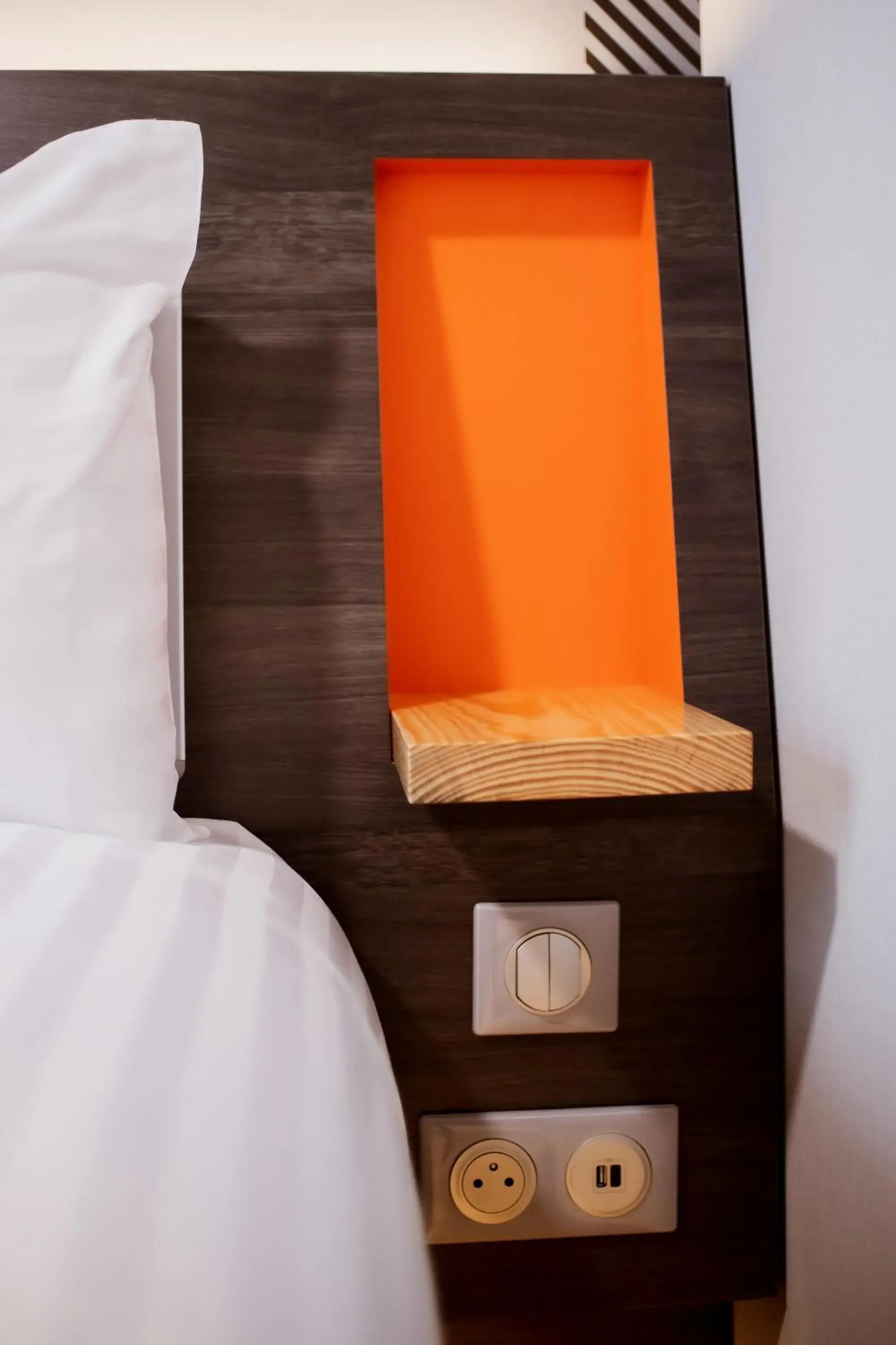 Bedroom, Bed in easyHotel Paris Nord Aubervilliers Bedroom, Bed in easyHotel Paris Nord Aubervilliers