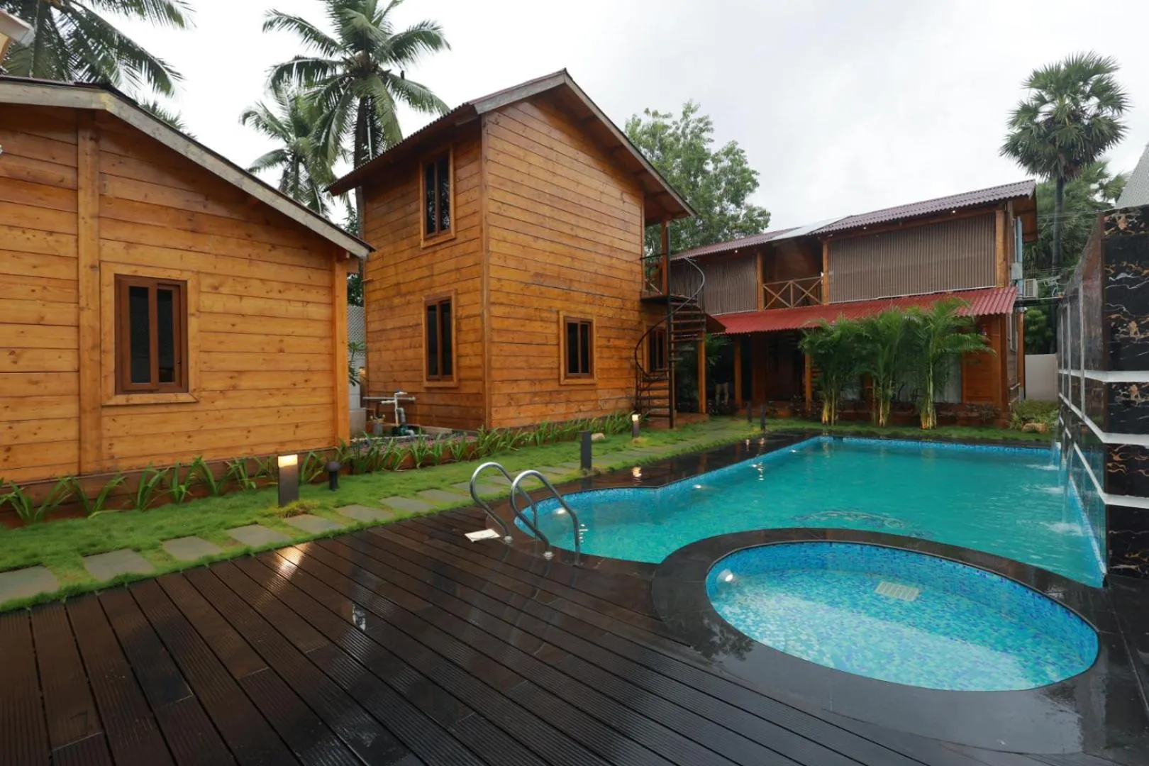 Billiard in Wooden ECR Sea Resort