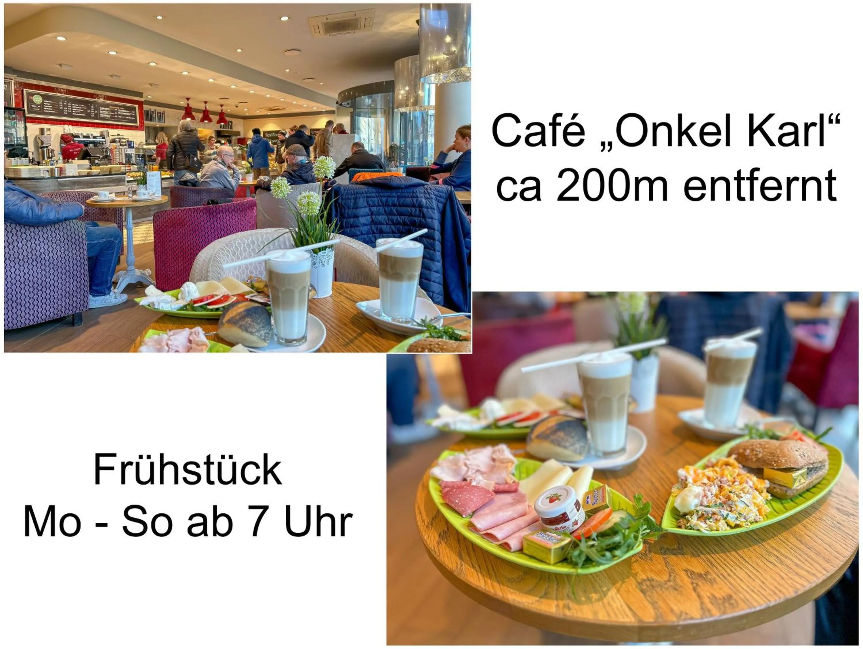 Restaurant/places to eat in Apartment Kronprinz zentral mit Infrarot-Sauna