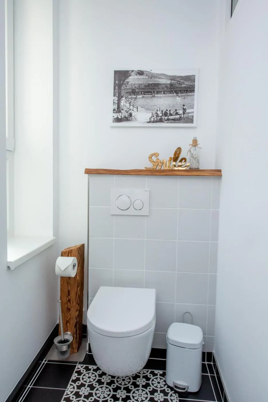 Bathroom in Apartment Kronprinz zentral mit Infrarot-Sauna