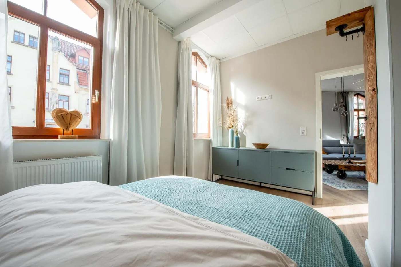 Bedroom, Bed in Apartment Kronprinz zentral mit Infrarot-Sauna