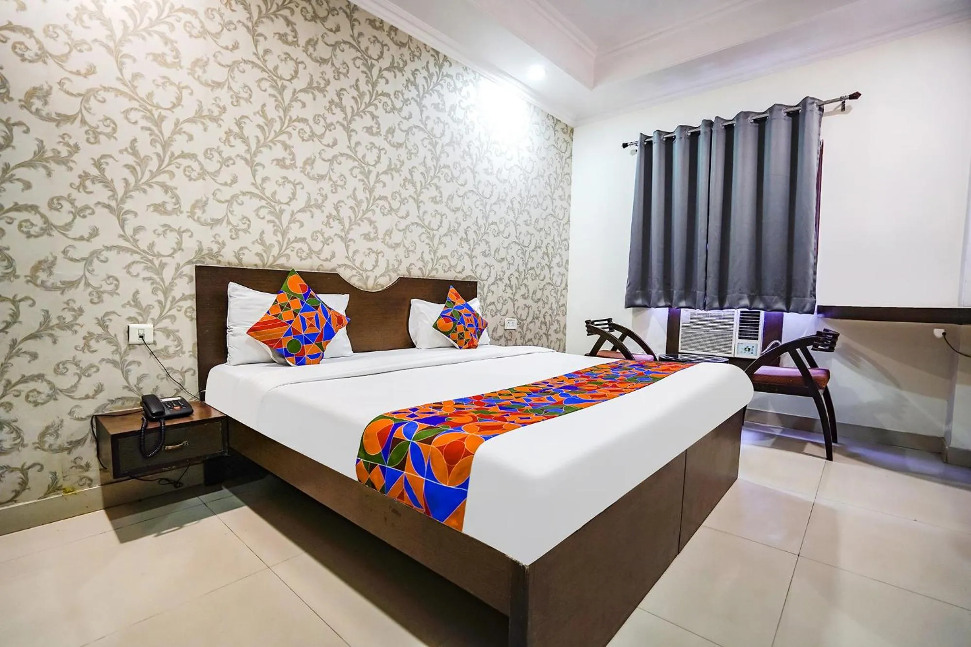 Bed in FabHotel Taj Heritage