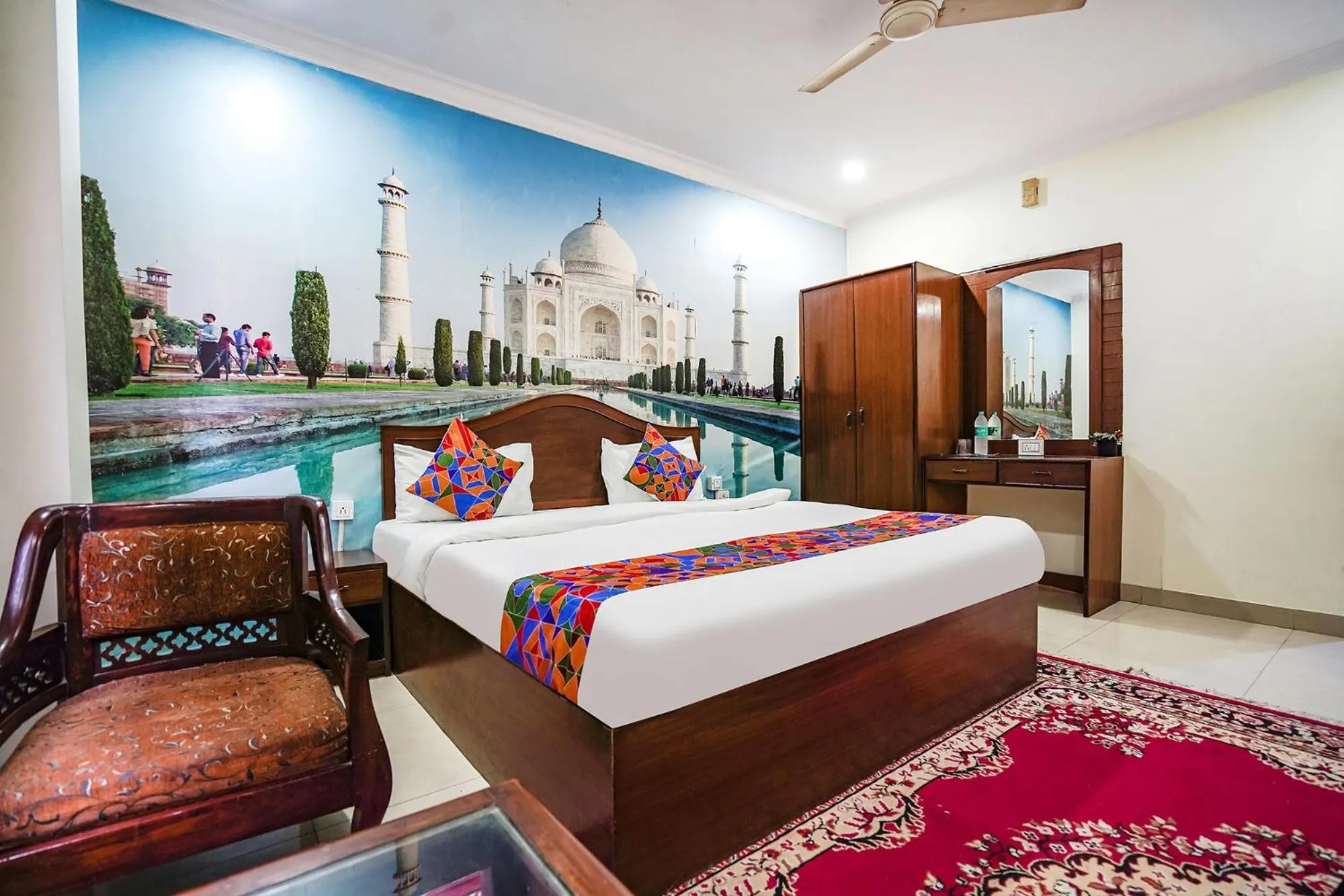 Bed in FabHotel Taj Heritage