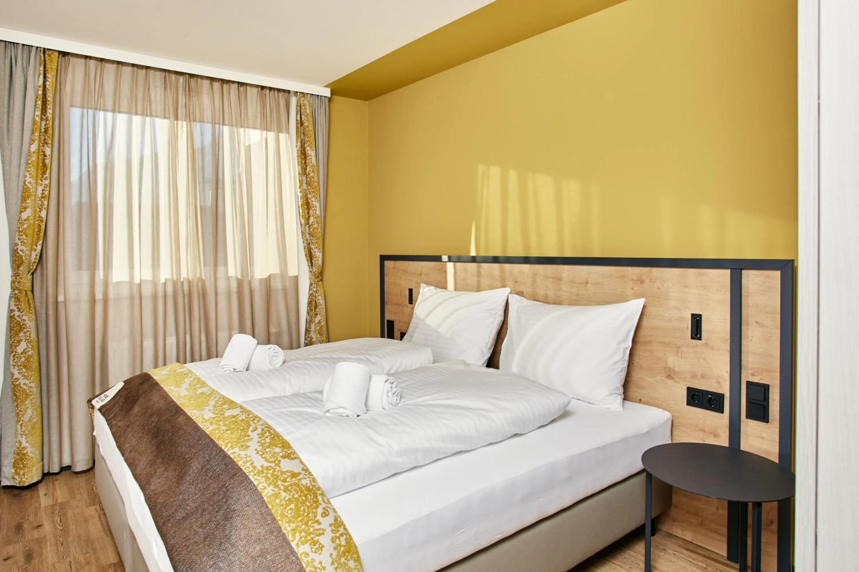 Bed in HOMEBOUND APARTMENTS Bad Goisern - contactless check-in