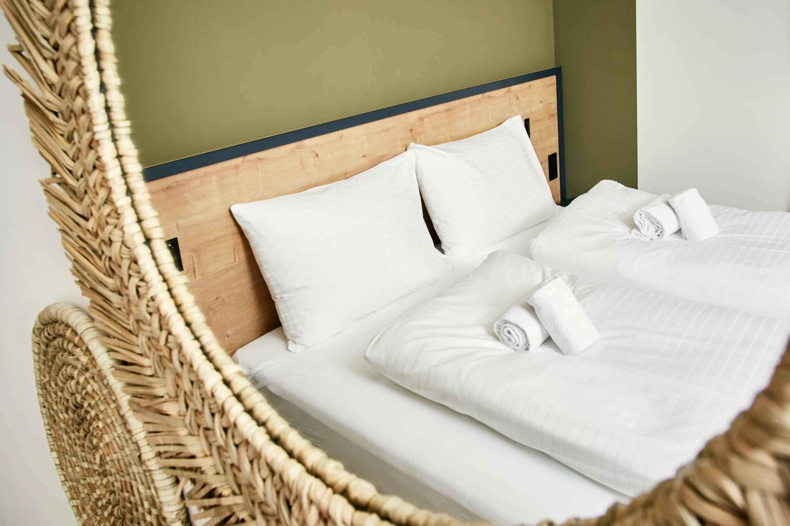 Bed in HOMEBOUND APARTMENTS Bad Goisern - contactless check-in