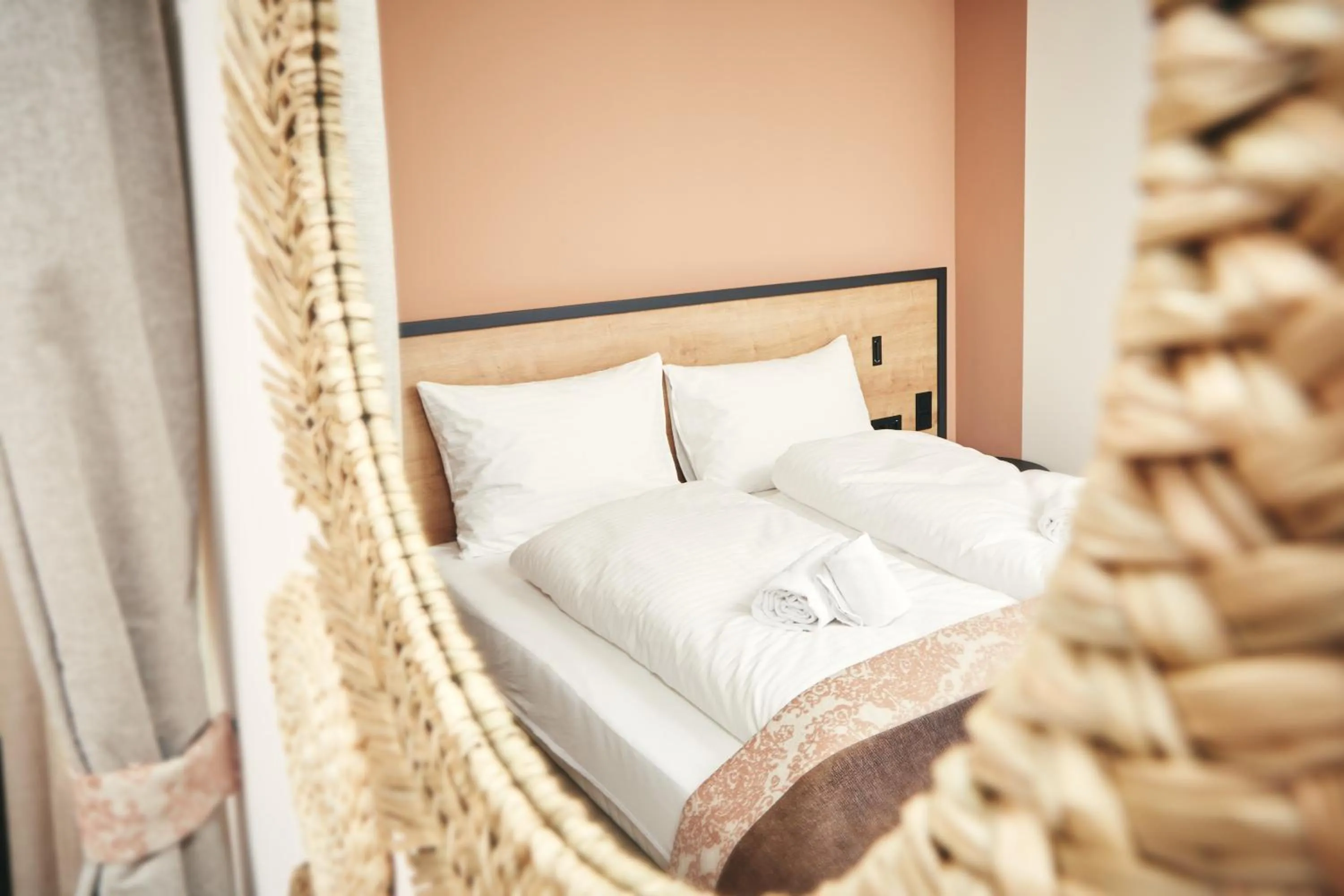 Bed in HOMEBOUND APARTMENTS Bad Goisern - contactless check-in