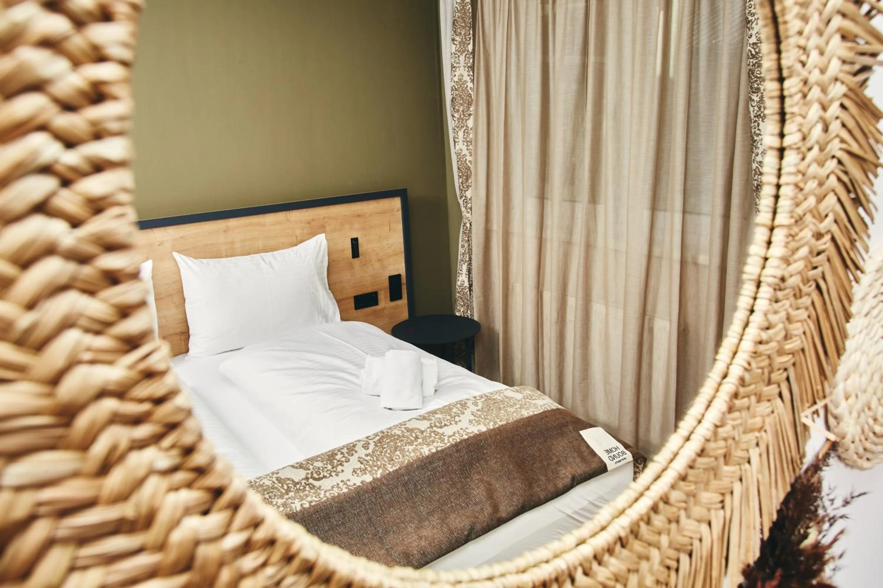 Bed in HOMEBOUND APARTMENTS Bad Goisern - contactless check-in